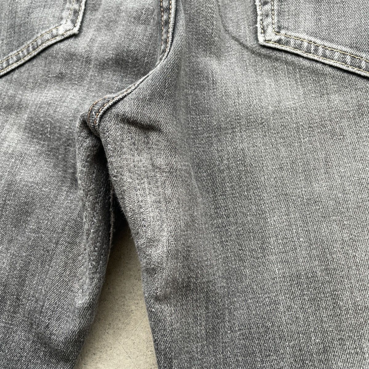 Japanese Brand Vintage Japanese Black Faded Denim Jeans Pants W35 Size US 35 - 10 Thumbnail
