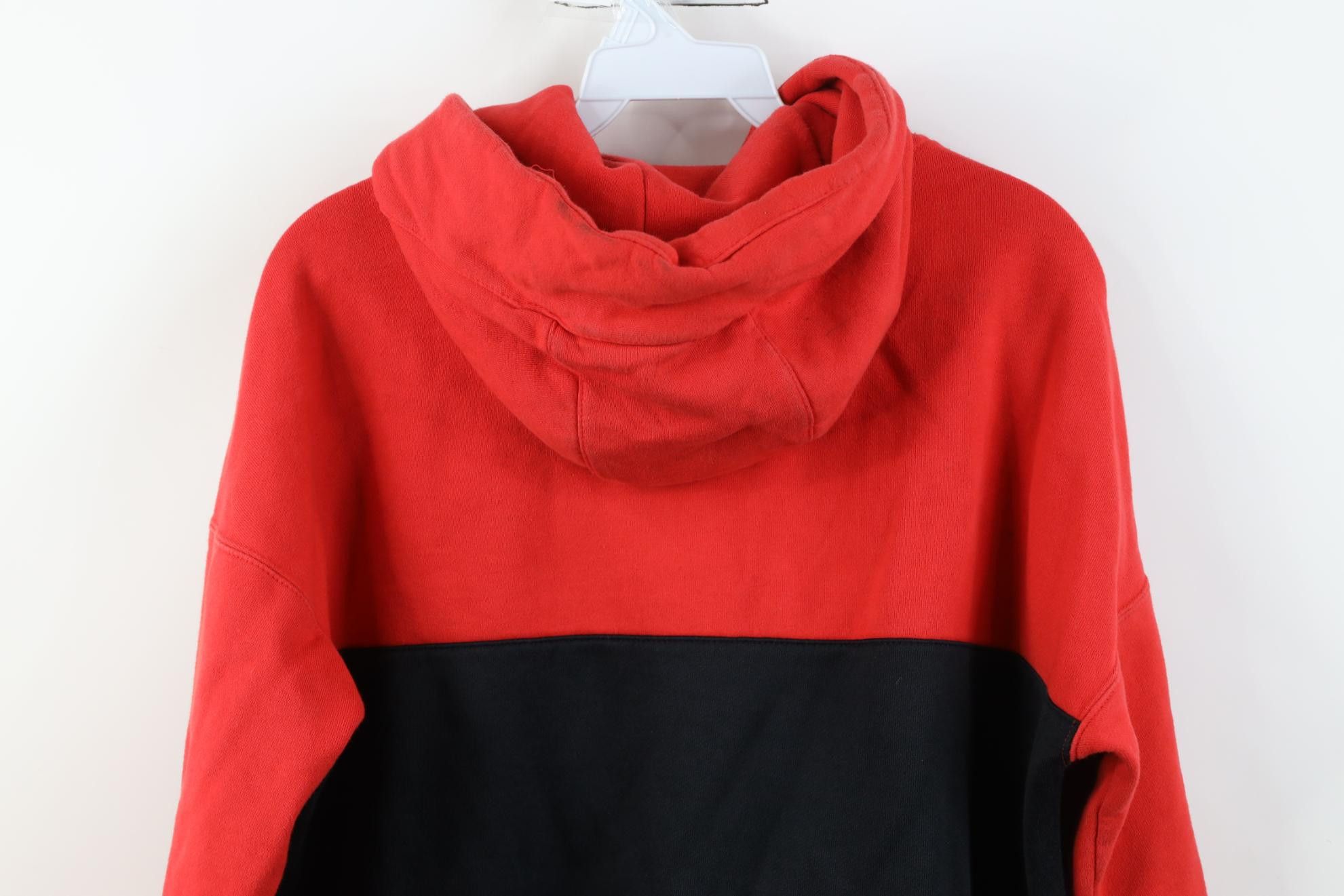 Nike Vintage Y2K Nike Air Block Big Swoosh Hoodie Sweatshirt Red Size US M / EU 48-50 / 2 - 15 Thumbnail