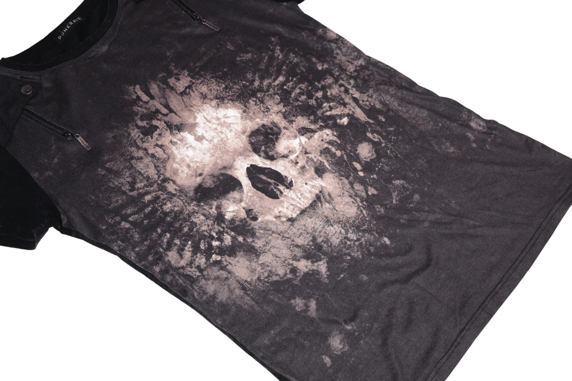 14th Addiction Y2K💥 Seditionaries PUNKRAVE skull art zipper t-shirt Size US M / EU 48-50 / 2 - 4 Thumbnail