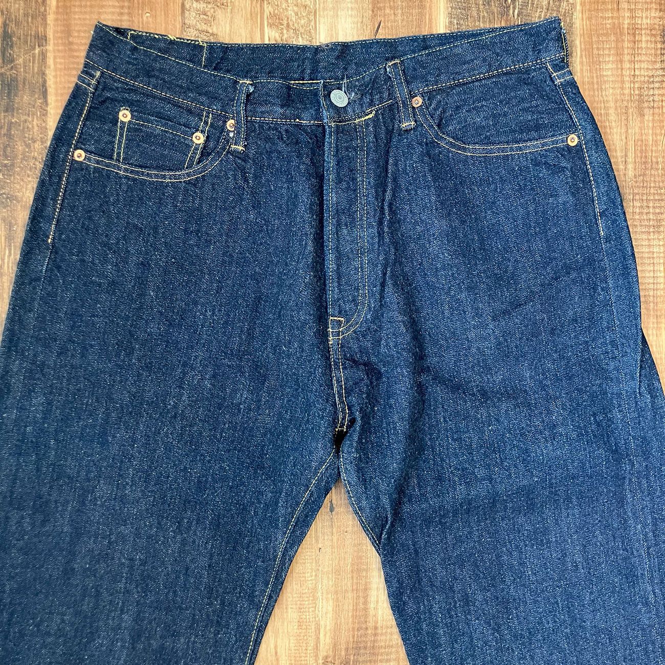 Japanese Brand BARNS OUTFITTERS BR8-7011 W33xL33 Selvedge Denim 90s Vintage Size US 33 - 5 Thumbnail