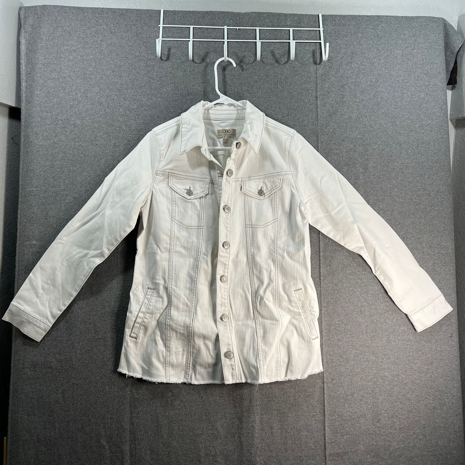 Other LOGO by Lori Goldstein Jeans Jacket Womens Size M / US 6-8 / IT 42-44 - 1 Thumbnail