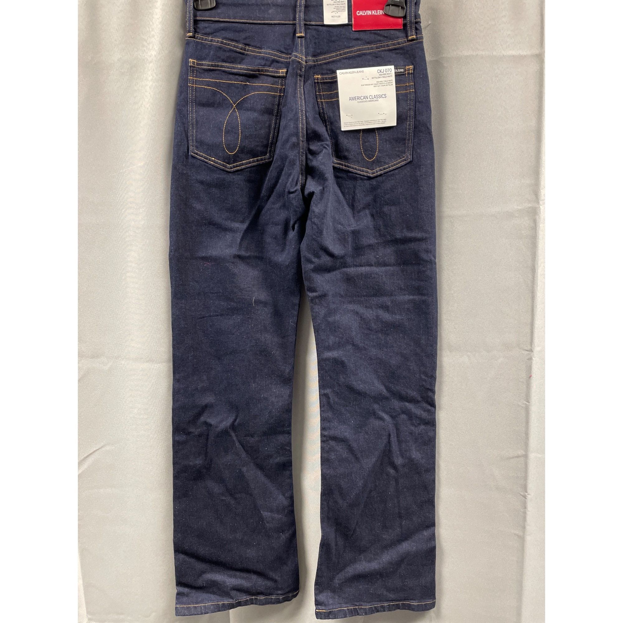 Calvin Klein Calvin Klein Women's Blue High Rise Boot Jeans Size 27X30 SK Size 27" / US 4 / IT 40 - 2 Thumbnail