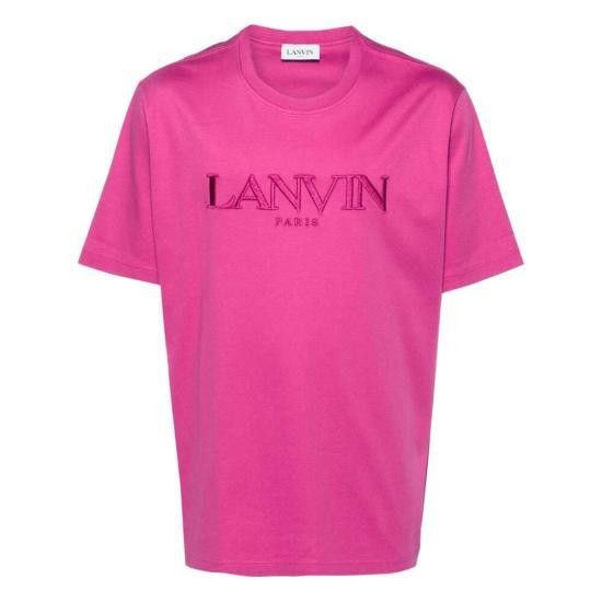 o1s22i1n1024 Embroidered Logo T-Shirt in Pink