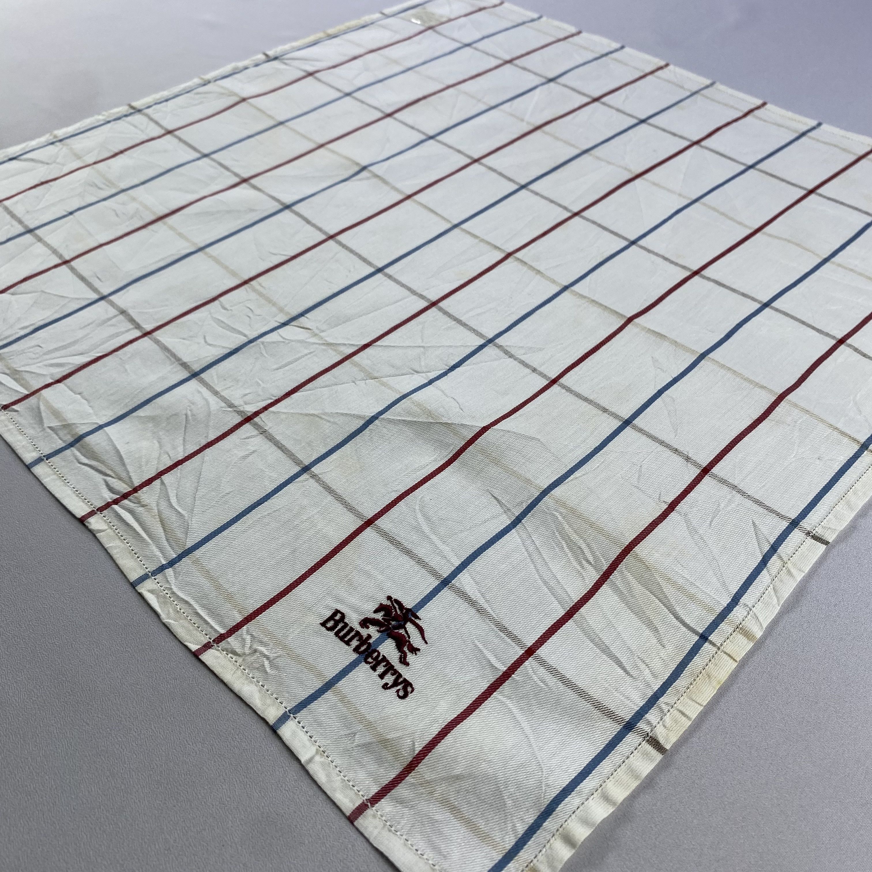 Burberry × Vintage Burberry Bandana/ Handkerchief / Neckerchief Size ONE SIZE - 2 Thumbnail