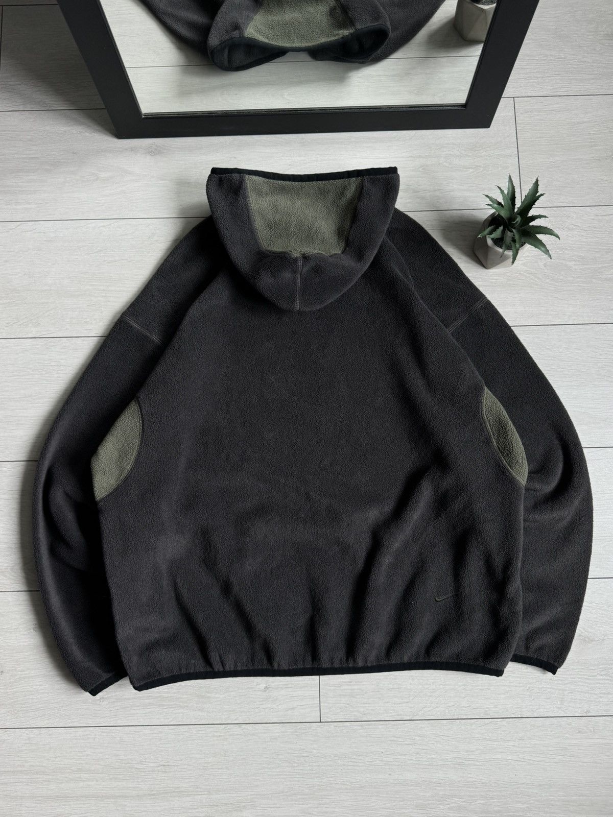 Nike Vintage Nike Ninja Fleece Drill Sherpa Jacket Size US XL / EU 56 / 4 - 10 Thumbnail