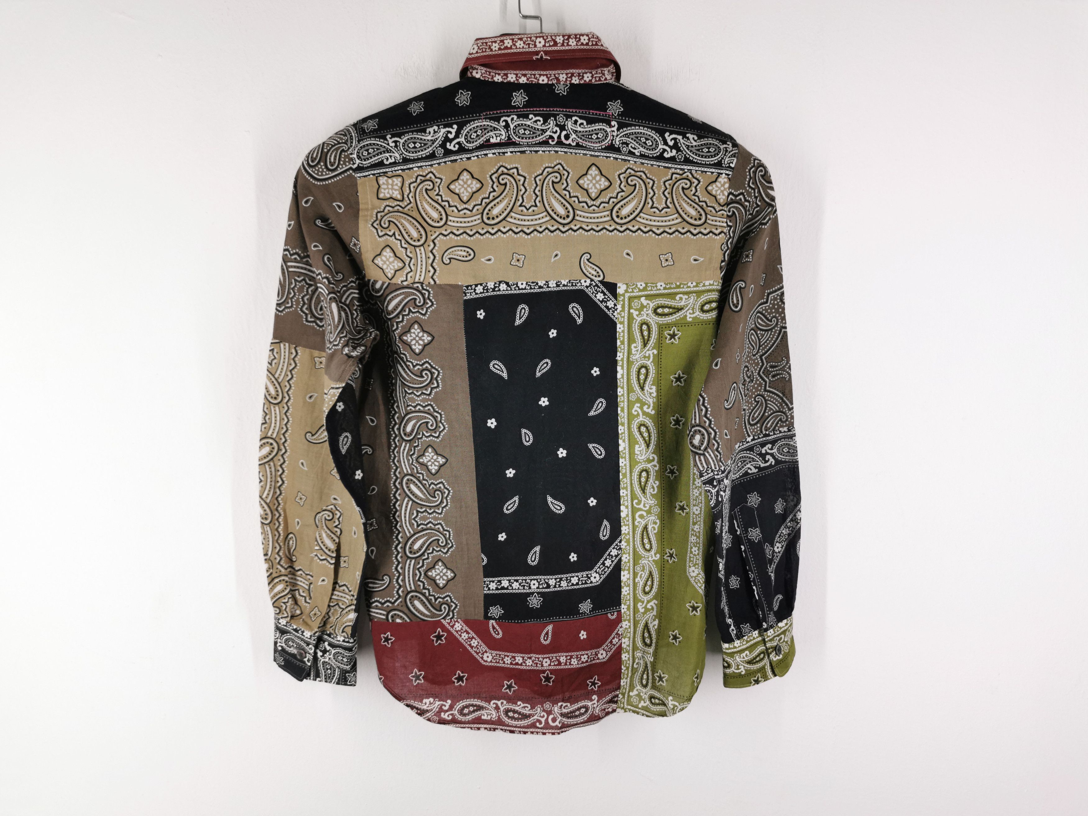 Junya Watanabe Junya Watanabe Comme des Garçons Paisley Pattern Shirt Size US S / EU 44-46 / 1 - 2 Thumbnail