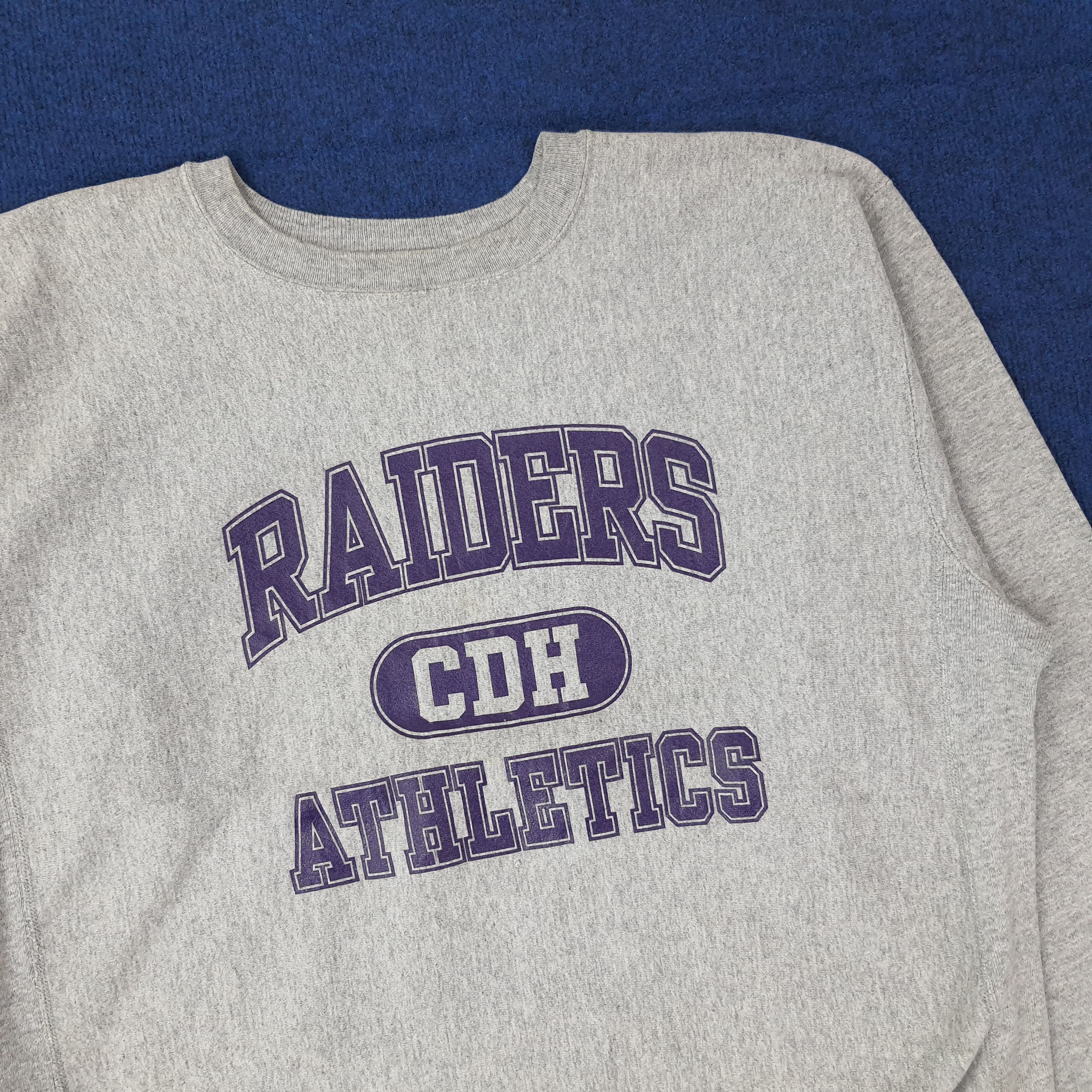 Vintage Vintage CDH RAIDERS Athletics Sweatshirt C256N7 Size US XL / EU 56 / 4 - 2 Thumbnail