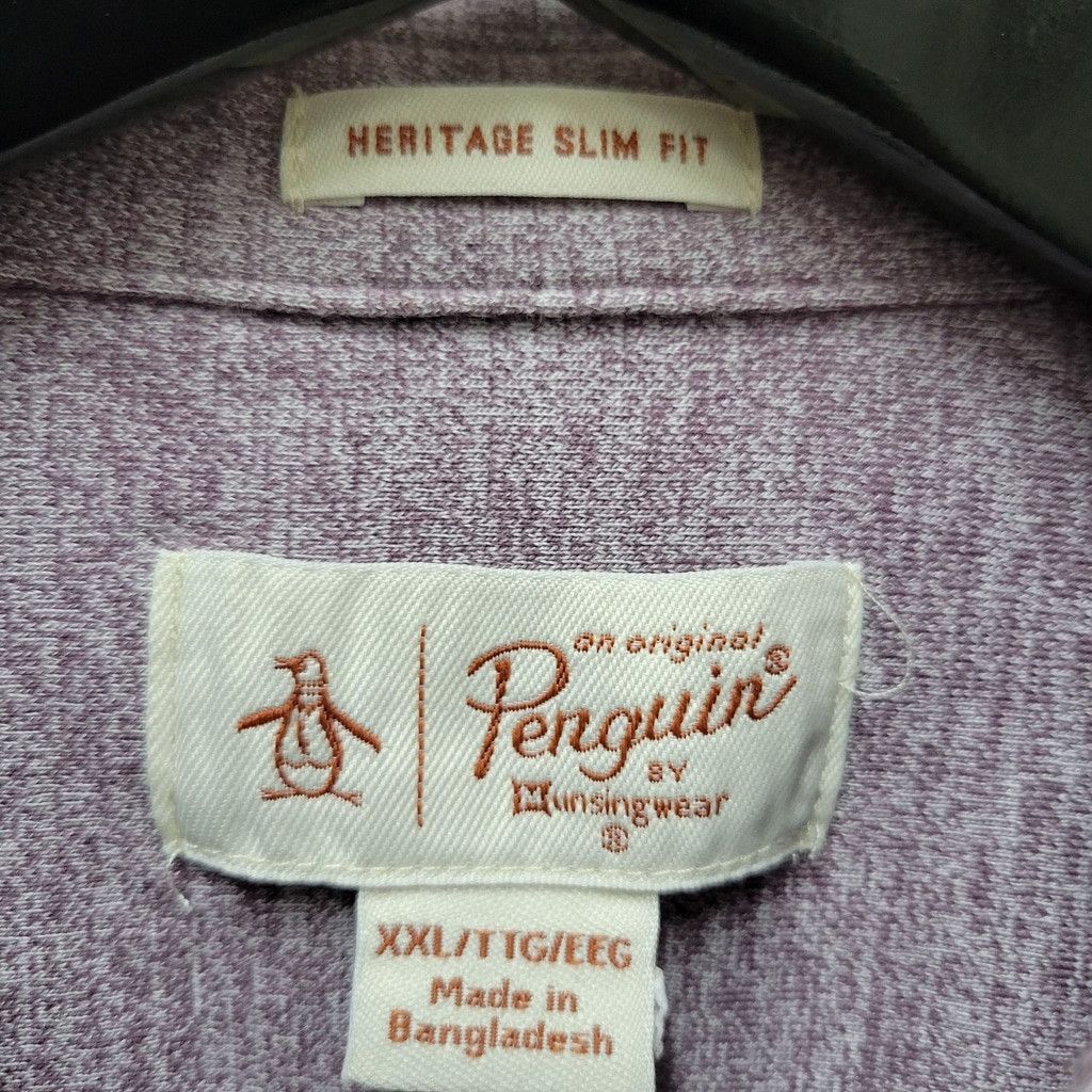 Other Penguin Heritage Slim-Fit Long-Sleeves Shirt Size XXL Men's Size US XXL / EU 58 / 5 - 7 Thumbnail