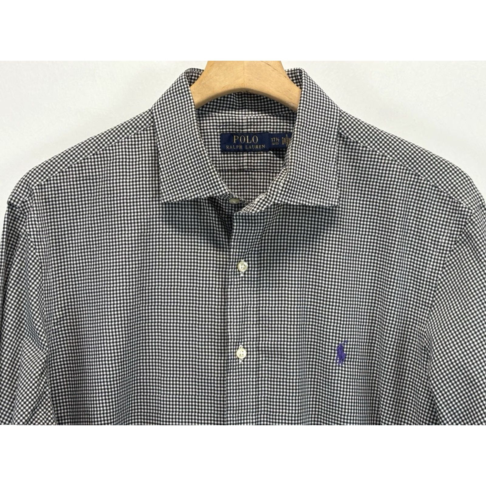 Polo Ralph Lauren **Ralph Lauren Mens Black White Check Button Up Shirt 32/33** User: **Polo Ralph Lauren Mens Black White Check Button Up Shirt 32/33** Size US XXL / EU 58 / 5 - 3 Thumbnail
