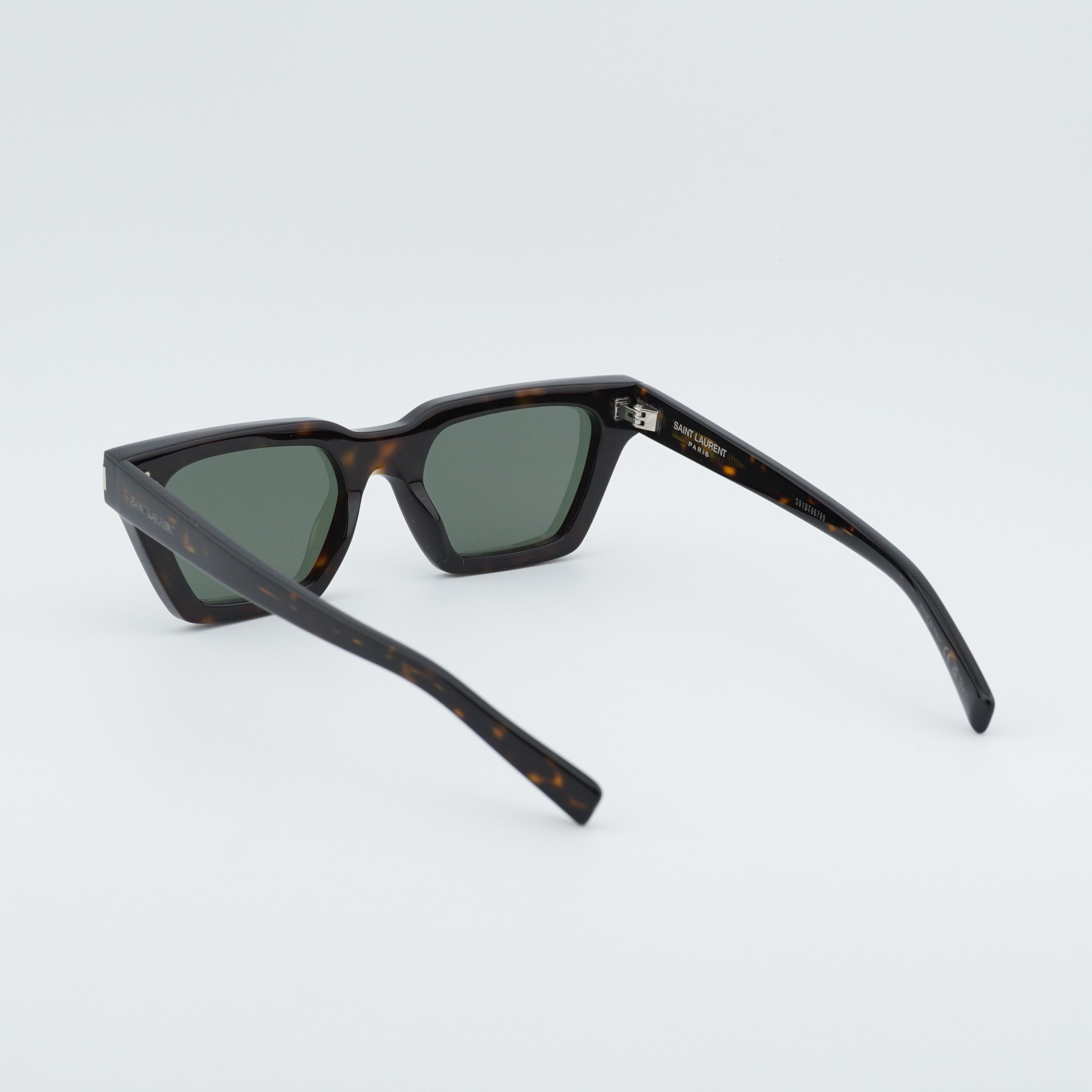 Saint Laurent Paris Saint Laurent SL633CALISTA 002 Sunglasses Havana Rectangle Size ONE SIZE - 3 Thumbnail