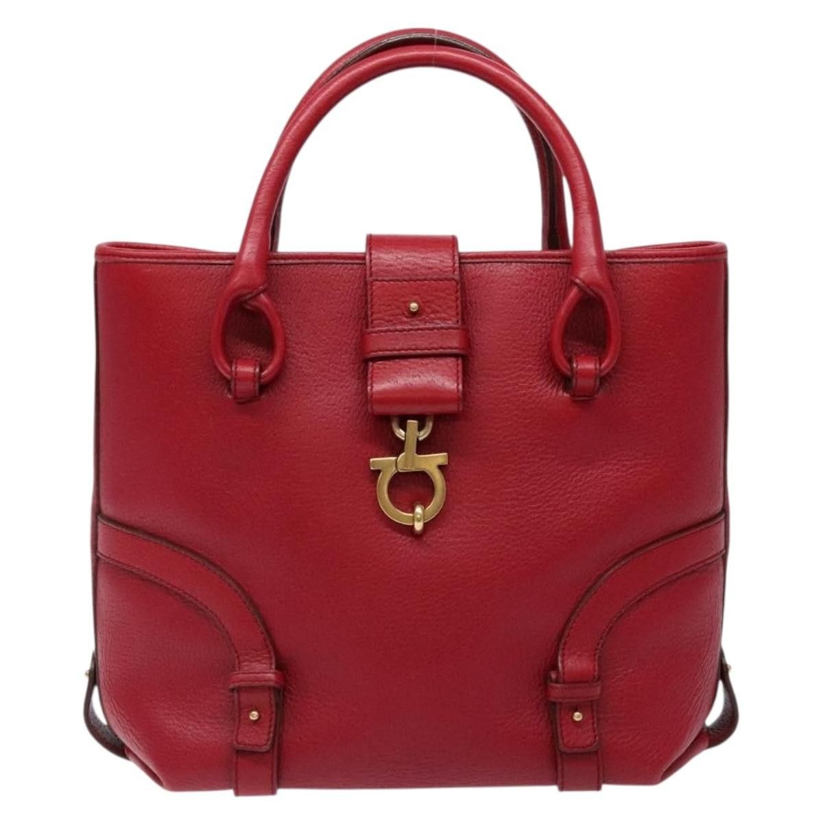 Salvatore Ferragamo Salvatore Ferragamo Gancini Leather Size ONE SIZE - 1 Thumbnail