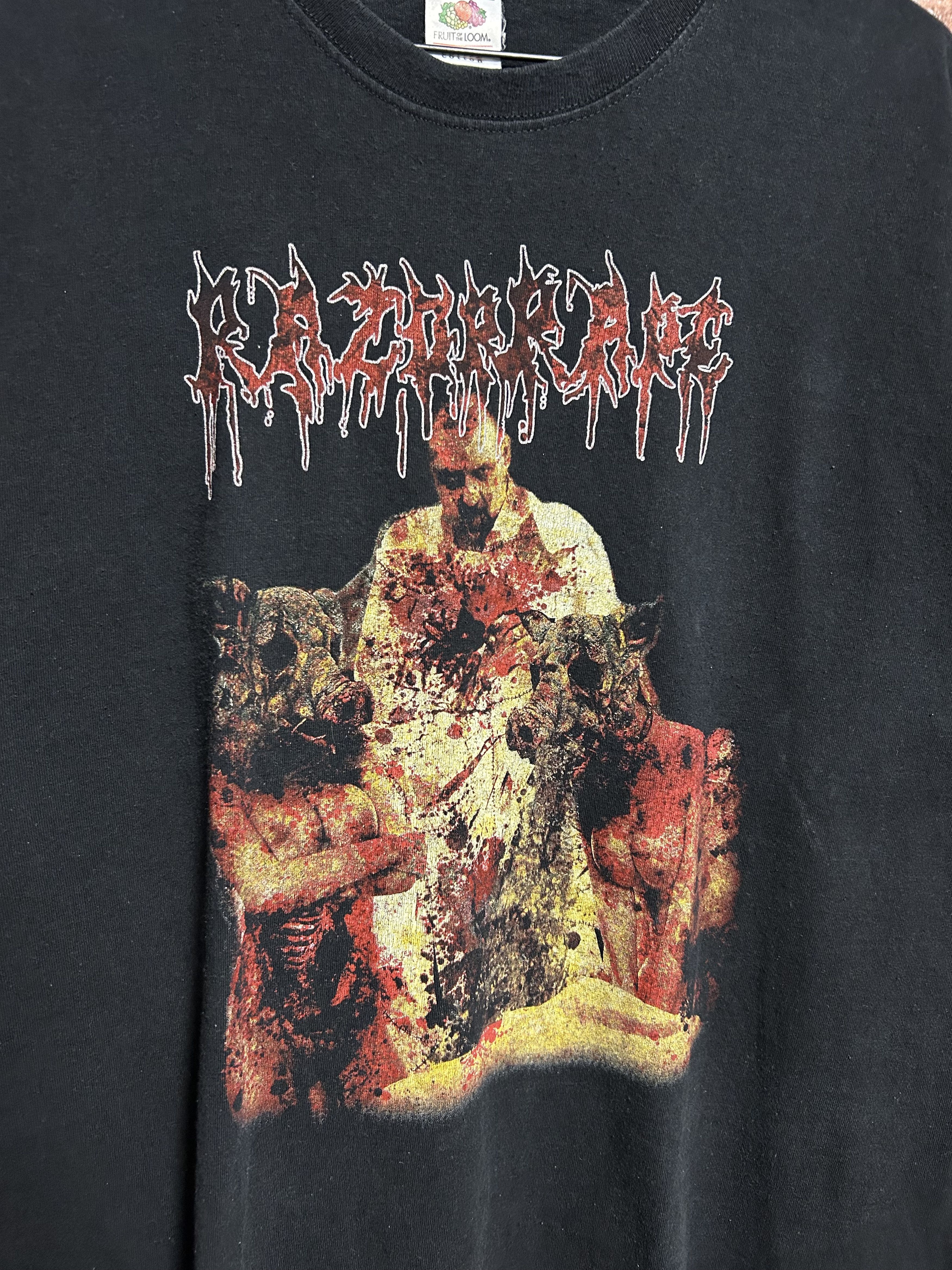 Band Tees Razorrape Vintage 2000s Death Metal Band T-shirt Size US XXL / EU 58 / 5 - 3 Thumbnail