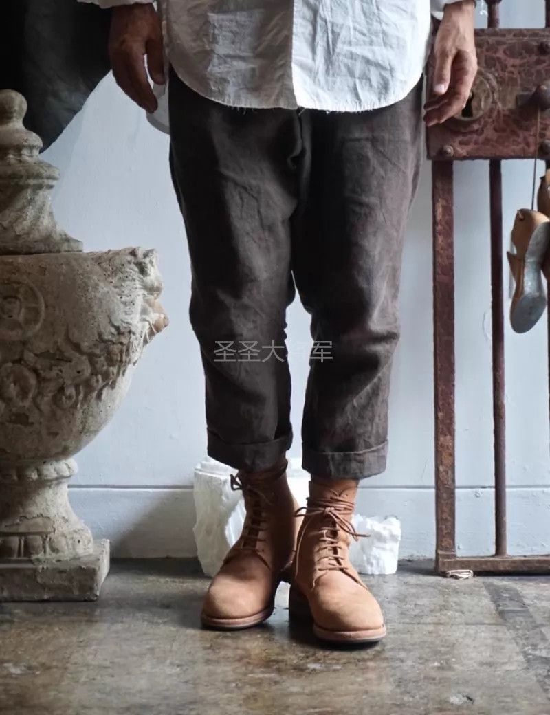 Guidi Guidi Rosellini Vtg Veg Tan Leather Boots Sz 37+38 Size US 6.5 / IT 36.5 - 8 Thumbnail
