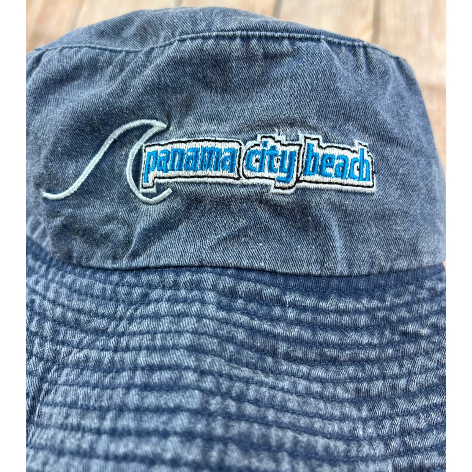 Vintage VINTAGE Hawkeye Caps Bucket Hat Men One Size Blue City Hawkeye Caps Bucket Hat Size ONE SIZE - 2 Thumbnail