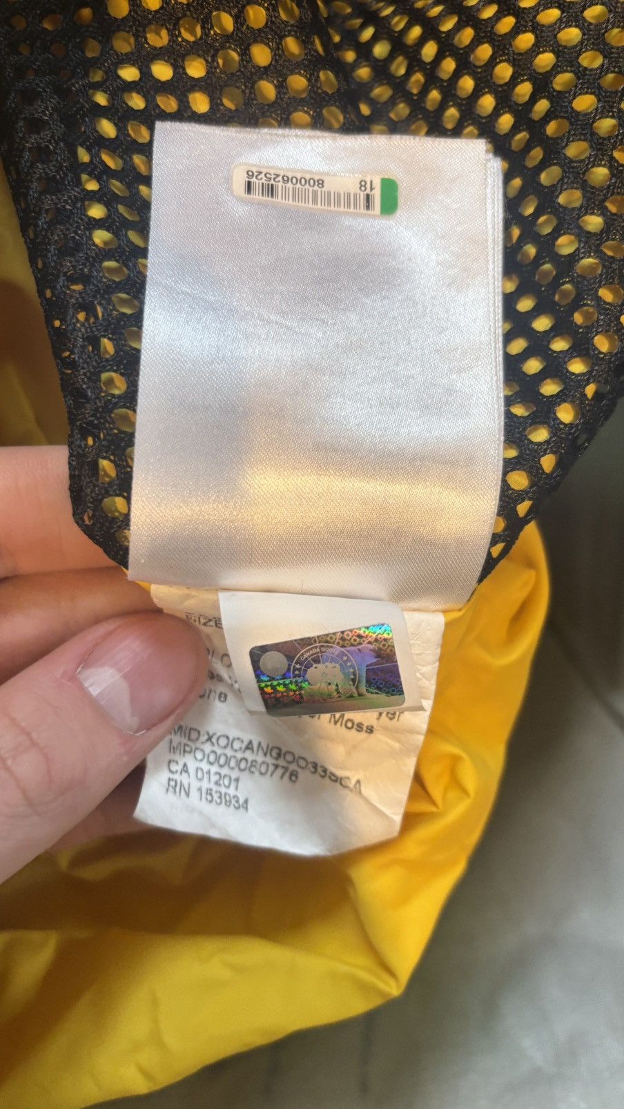 Canada Goose Canada goose cg disc black yellow Size US XXL / EU 58 / 5 - 11 Thumbnail