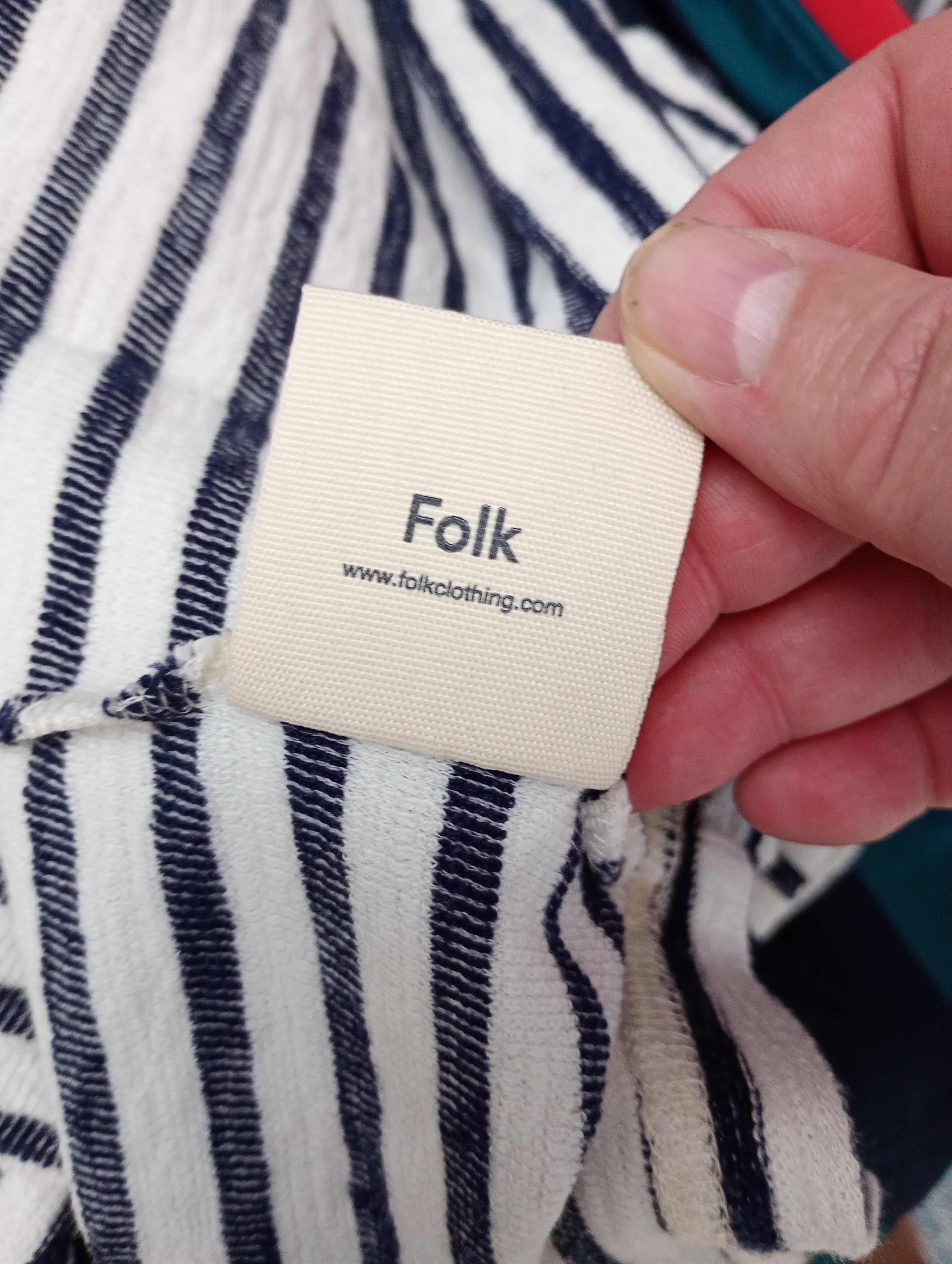 Folk Folk Striped T-Shirt Size US S / EU 44-46 / 1 - 10 Thumbnail