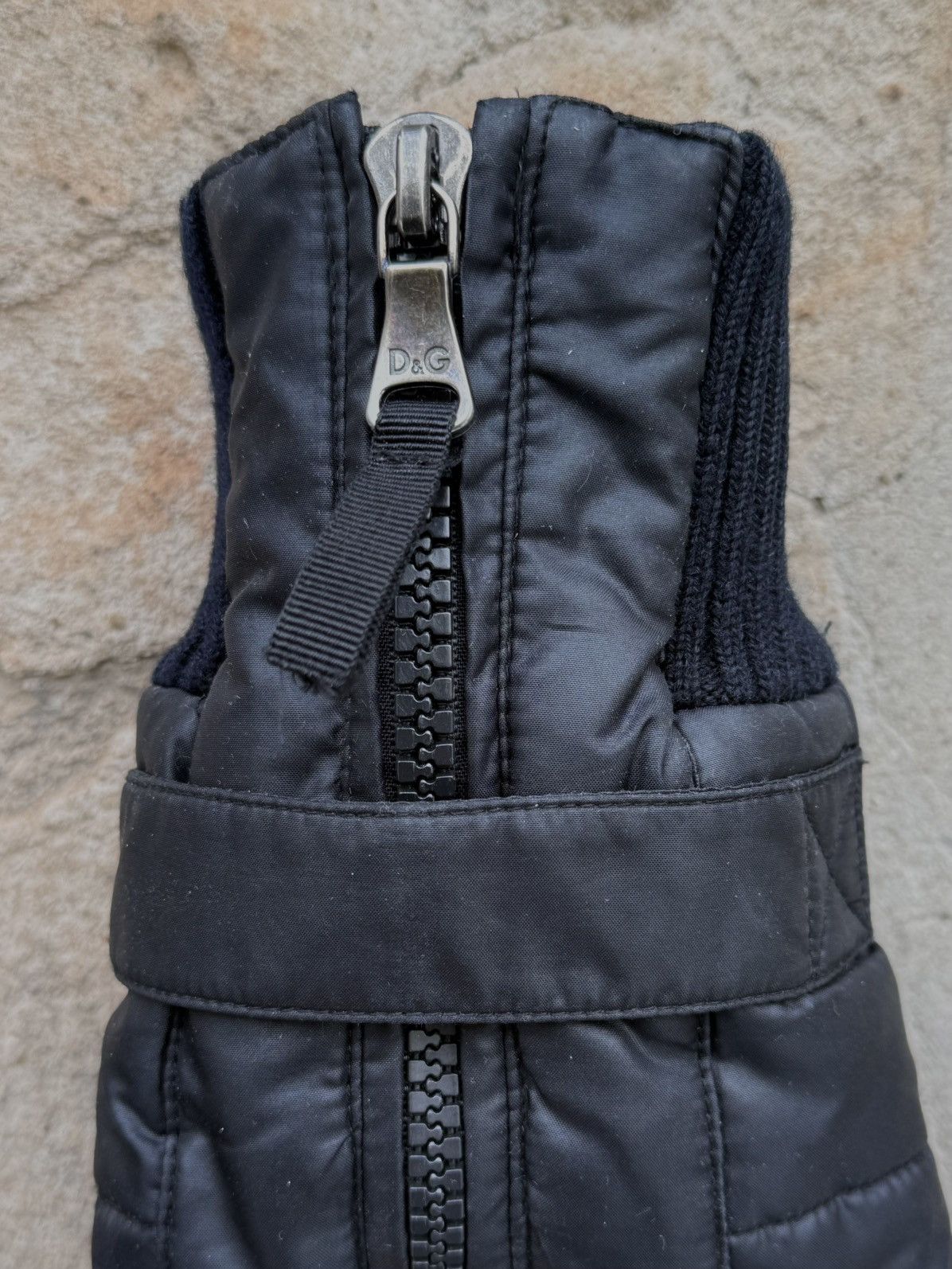 Dolce & Gabbana 2000s Dolce & Gabbana Obscure Dark Astro Puffer Jacket Size US L / EU 52-54 / 3 - 6 Thumbnail