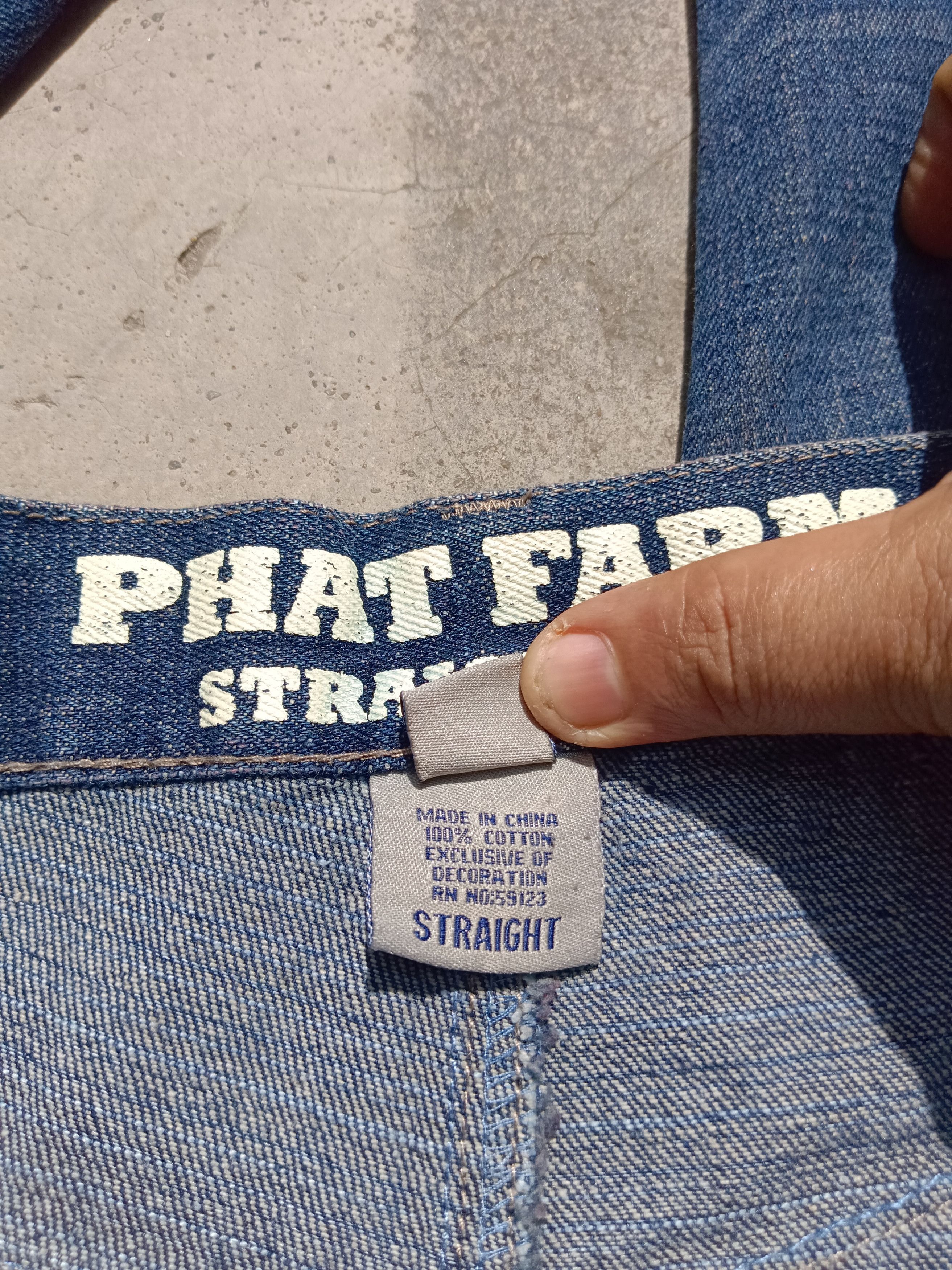 Japanese Brand × Phat Farm 🔥PHAT FARM straight fit🔥 accep offer 🫴 Size US 32 / EU 48 - 15 Thumbnail