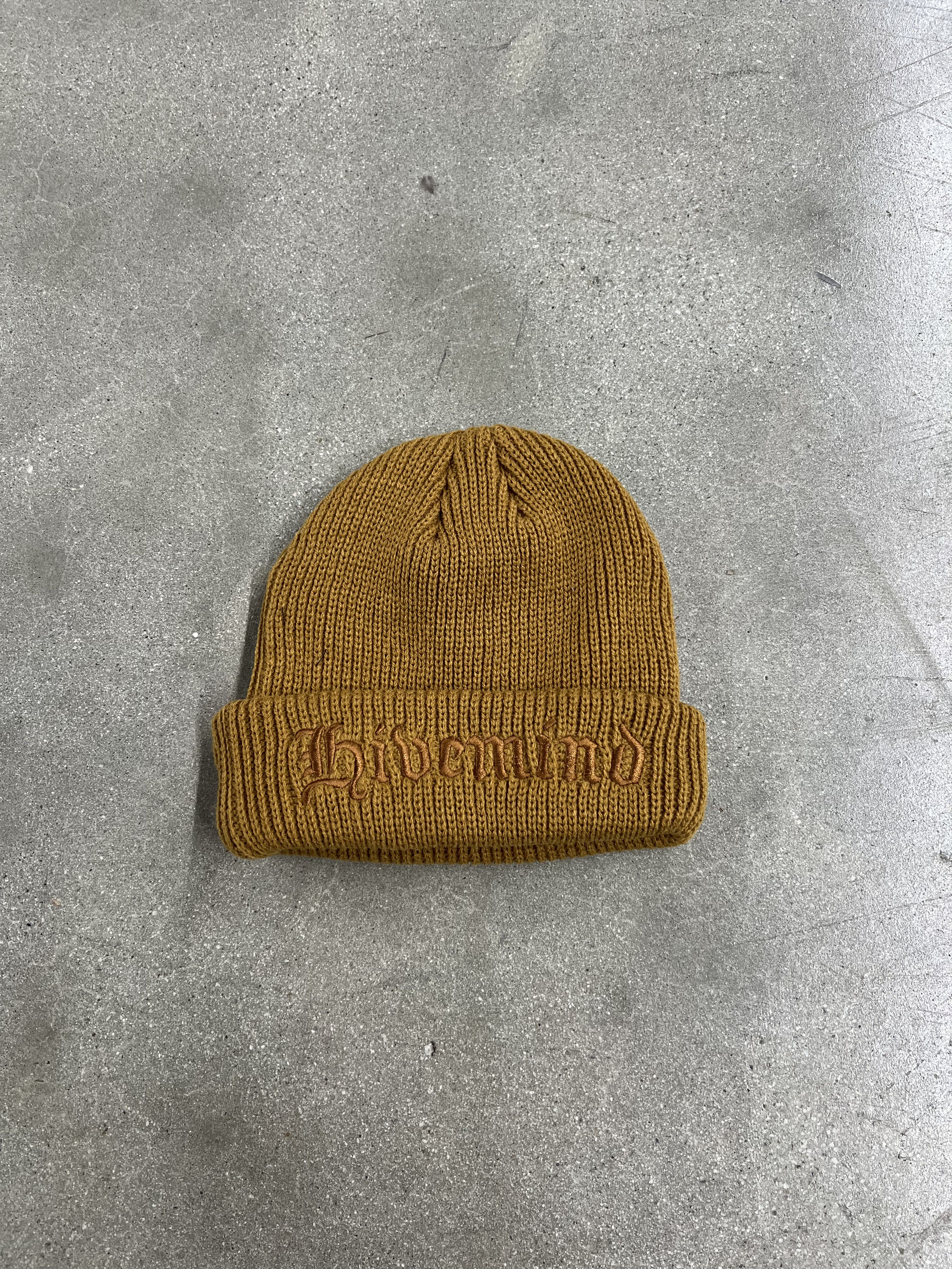 Copes Hivemind Stitched Ribbed Knit Beanie Size ONE SIZE - 1 Thumbnail