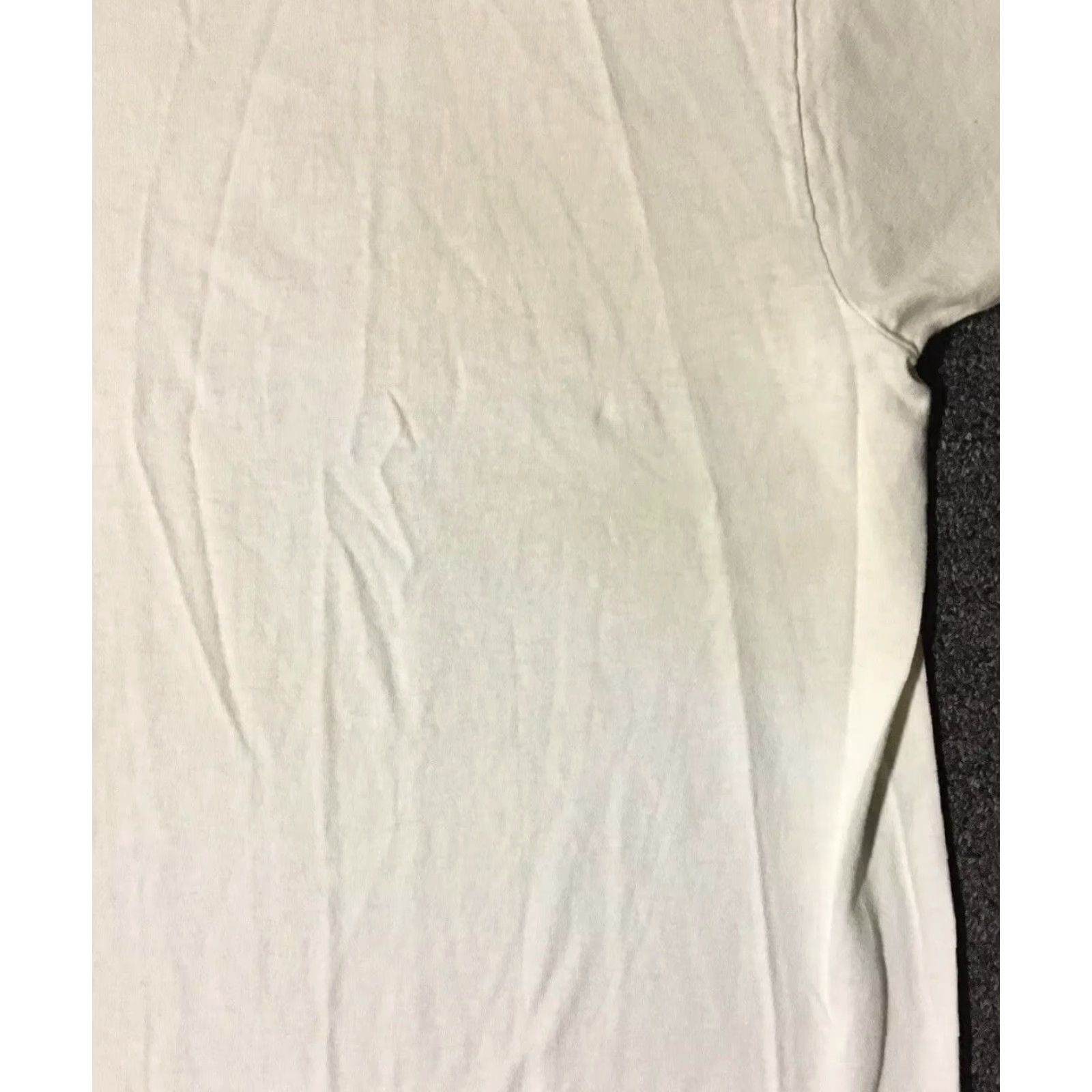 Hanes VINTAGE Hanes 90s Faded Distressed V Neck Shirt XL White T-Shirt Men Short Sleeve Grunge Punk Skate Surf Biker 90s Womens Mens Girls Boys? Size US XL / EU 56 / 4 - 5 Thumbnail