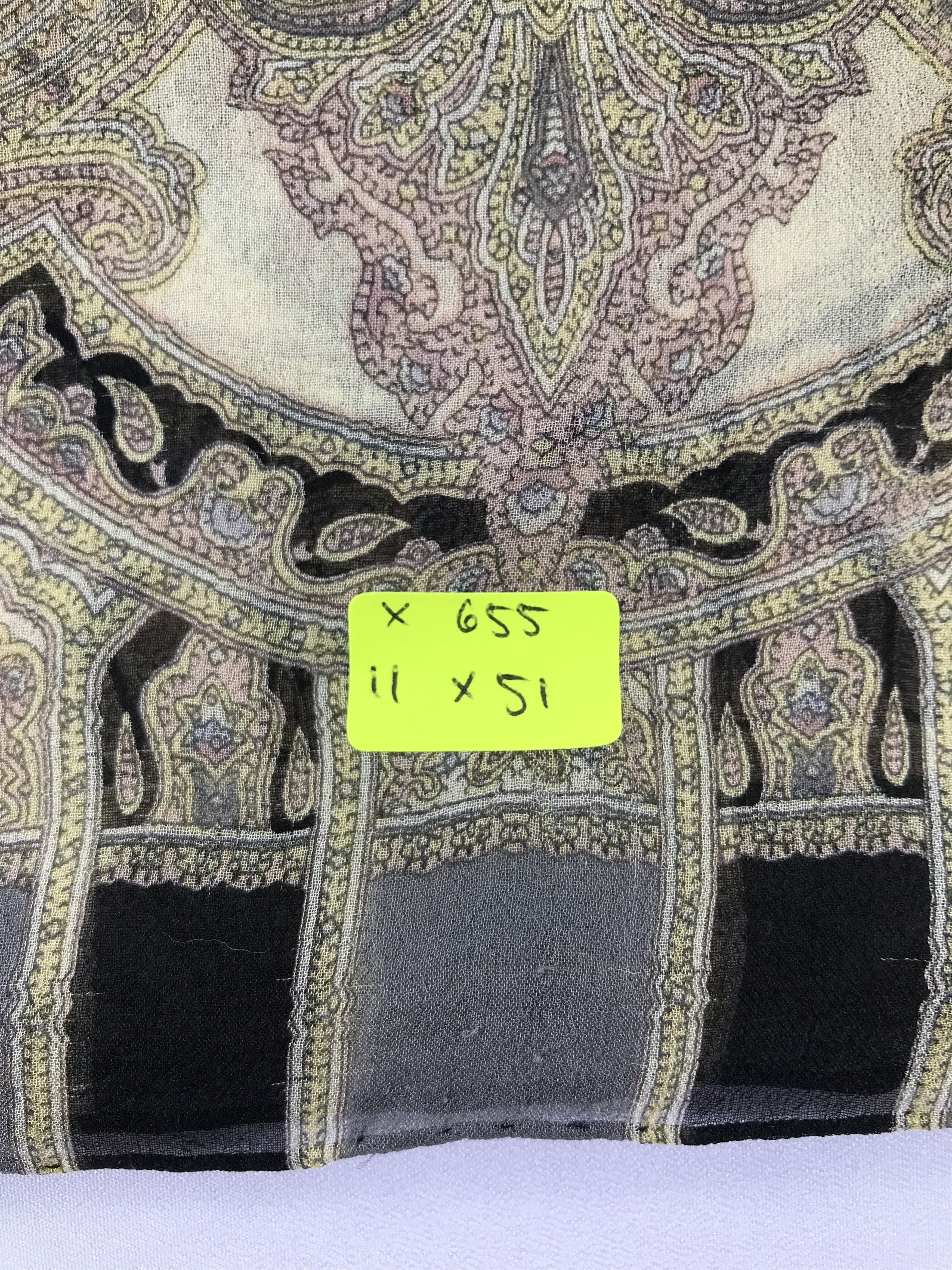 Vintage Vintage Silk Scarf Size ONE SIZE - 4 Thumbnail
