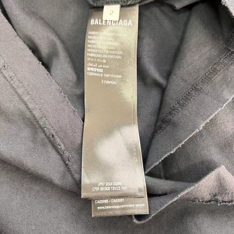 Balenciaga Balenciaga Glitter print Logo short sleeves on the chest Size US M / EU 48-50 / 2 - 4 Thumbnail
