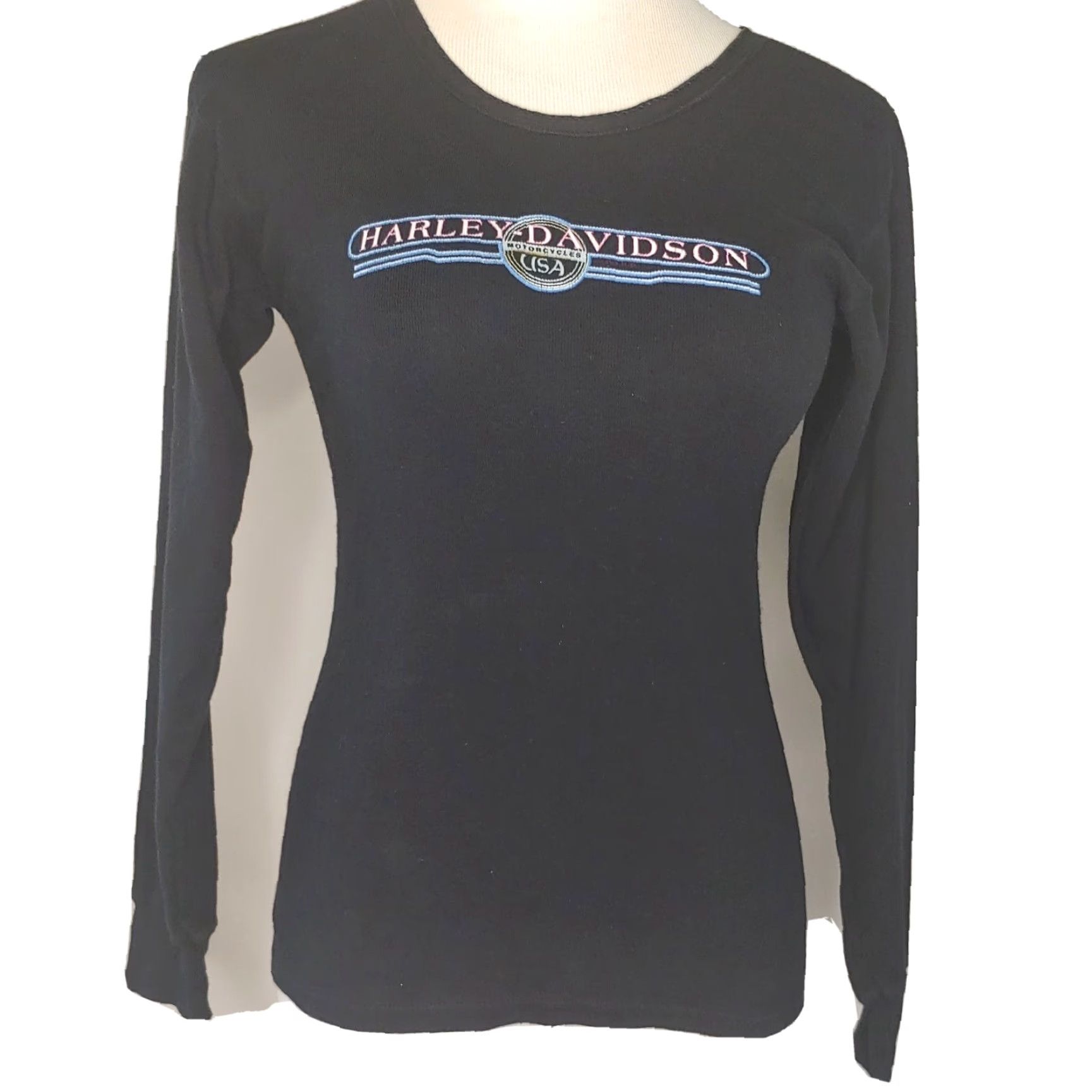Harley Davidson Harley Davidson Shirt Small Long Sleeve Ride Free Highland Somerset PA Women Size S / US 4 / IT 40 - 3 Thumbnail