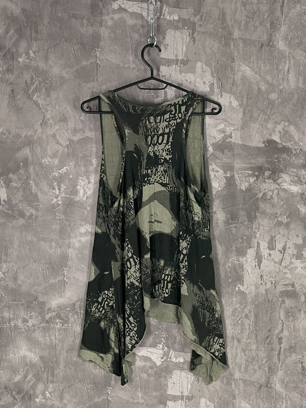 Vintage Y2K vintage mesh JPG Glam style tank top Size M / US 6-8 / IT 42-44 - 7 Thumbnail