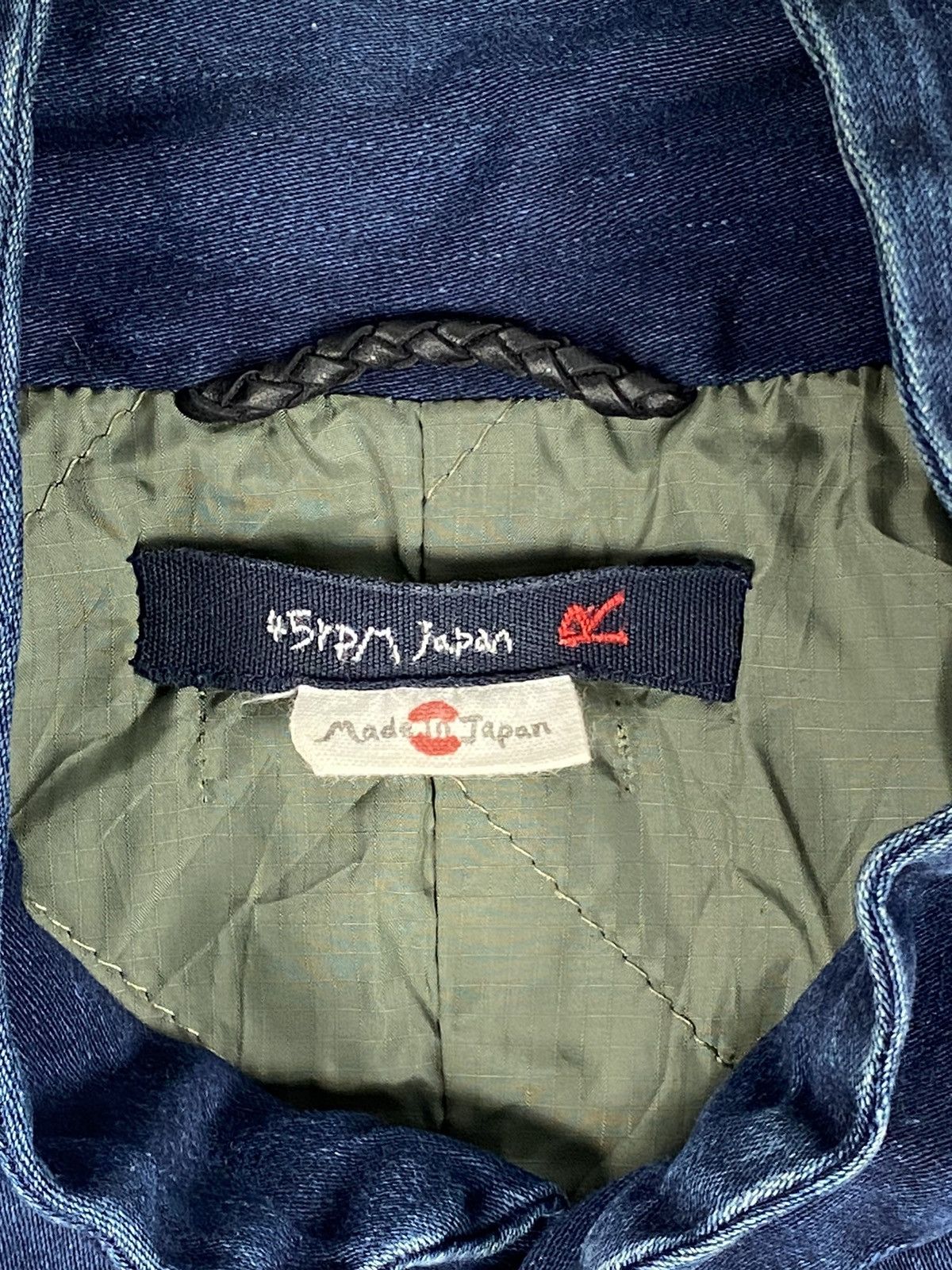 45rpm Indigo Button Jacket Size US XS / EU 42 / 0 - 3 Thumbnail