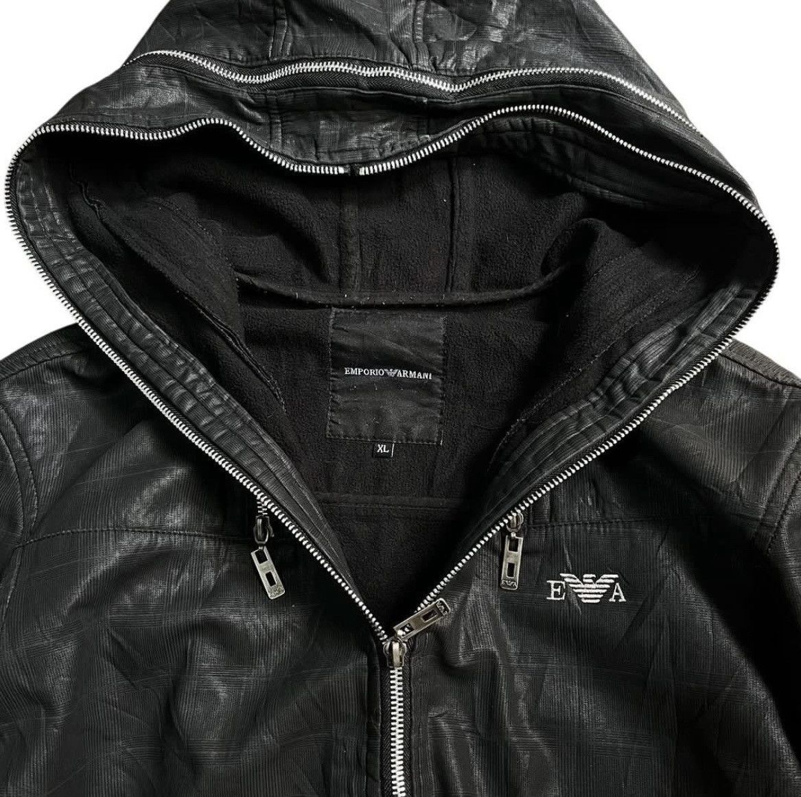 Emporio Armani × Le Grande Bleu (L.G.B.) Vintage Emporio Armani double zipper Size US L / EU 52-54 / 3 - 5 Thumbnail