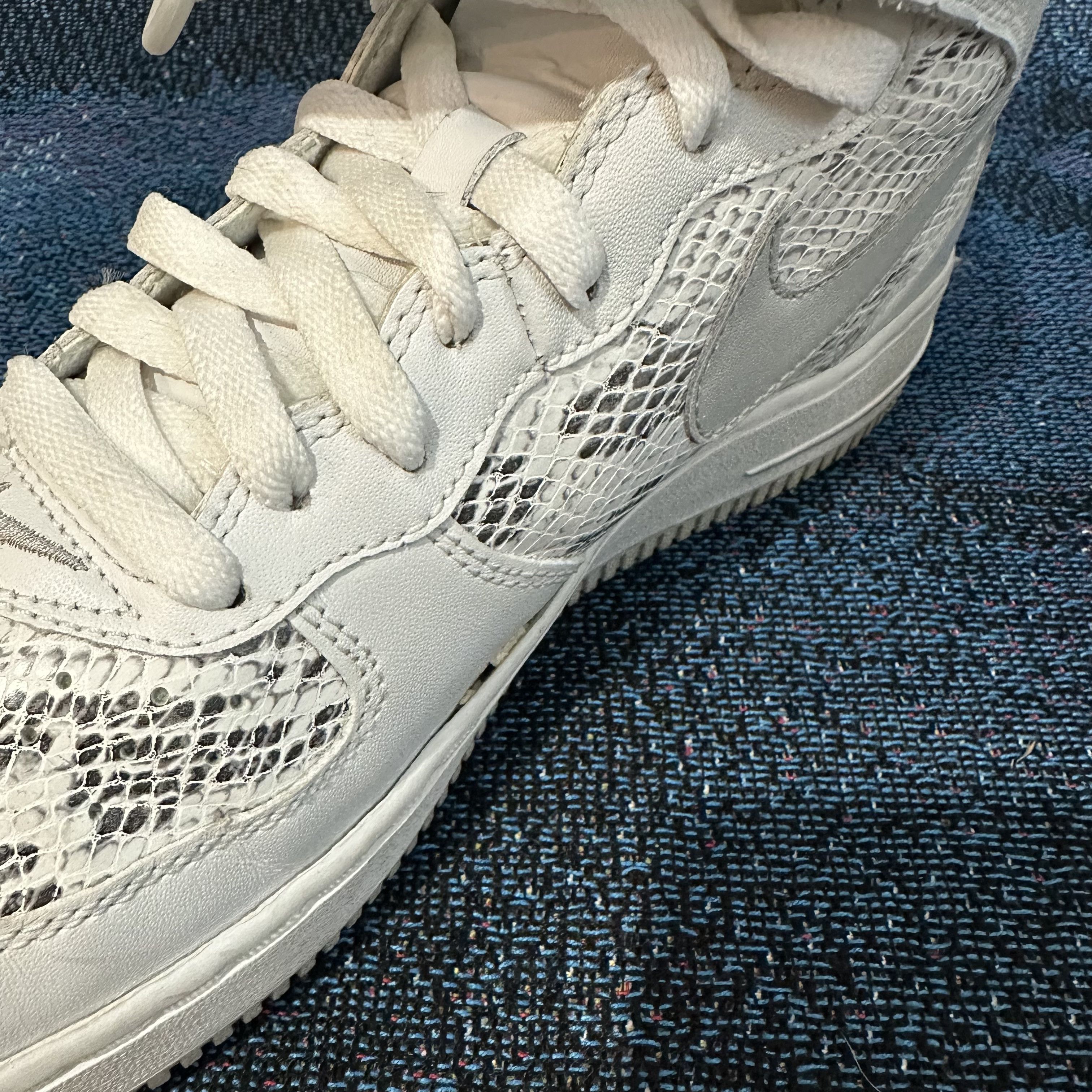2006 Nike Air Force 1 Mid Premium Cocoa Snake skin
