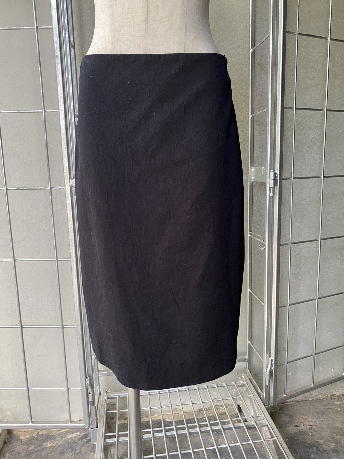 Jil Sander JILSANDER black midi skirt Size 26" / US 2 / IT 38 - 12 Thumbnail