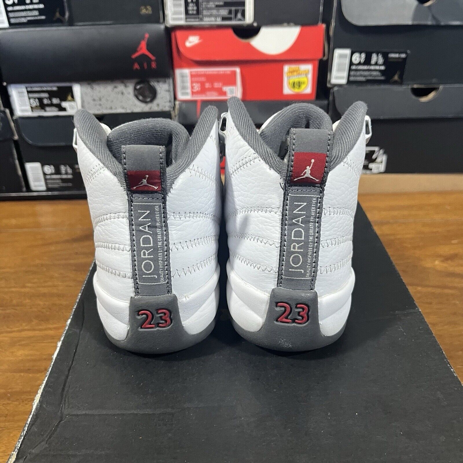 Jordan Brand Size 4.5 - Air Jordan 12 Retro Dark Grey Size US 6 / IT 36 - 5 Thumbnail
