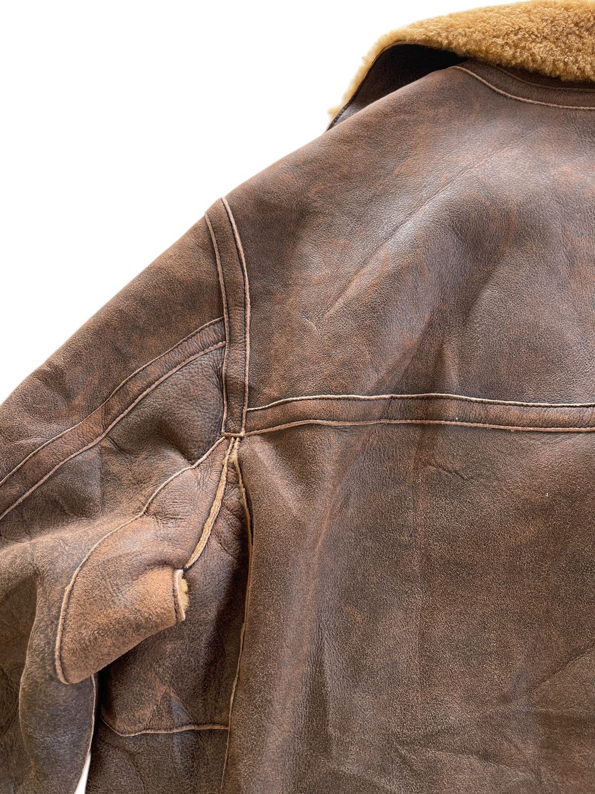 Vintage Opifix Sheepskin Shearling Jacket Size US M / EU 48-50 / 2 - 10 Thumbnail
