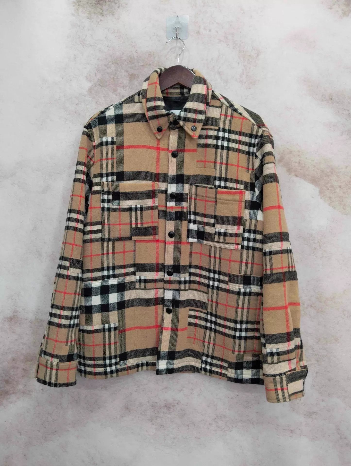 Burberry Burberry Classic Check Plaid Wool Jacket S 95 New Size US S / EU 44-46 / 1 - 1 Thumbnail