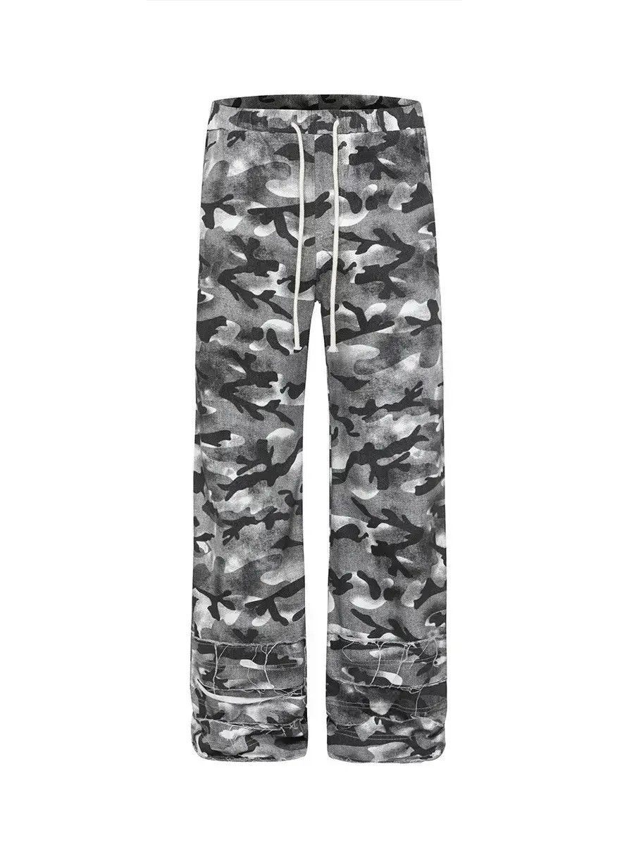 Japanese Brand Retro loose camouflage high street jeans Size US 30 / EU 46 - 5 Thumbnail