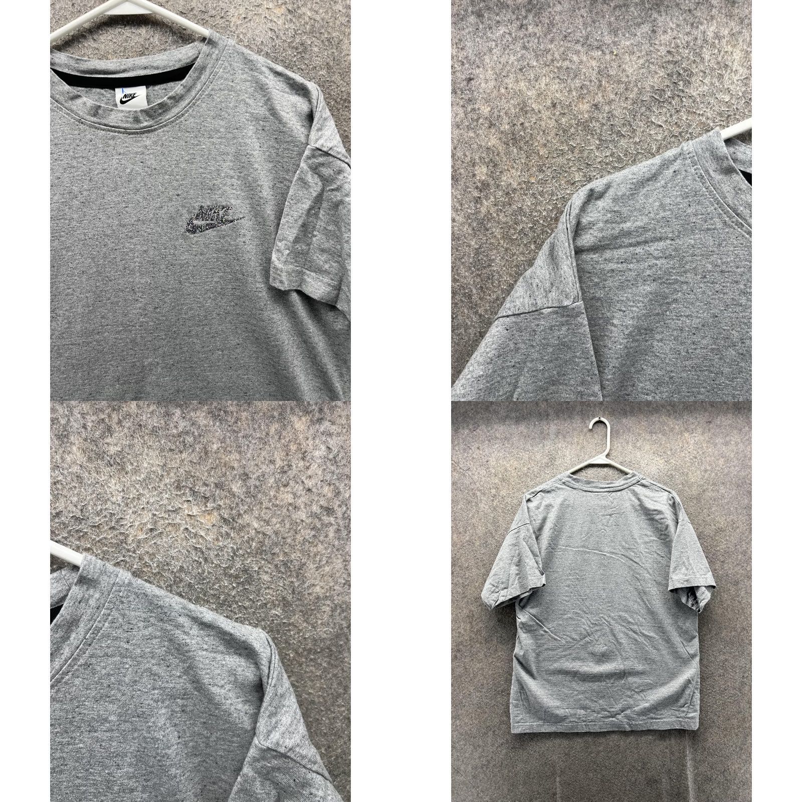 Nike Nike Shirt Mens M Gray Swoosh Logo Crewneck Tee Athletic Casual Soft Size US M / EU 48-50 / 2 - 8 Thumbnail