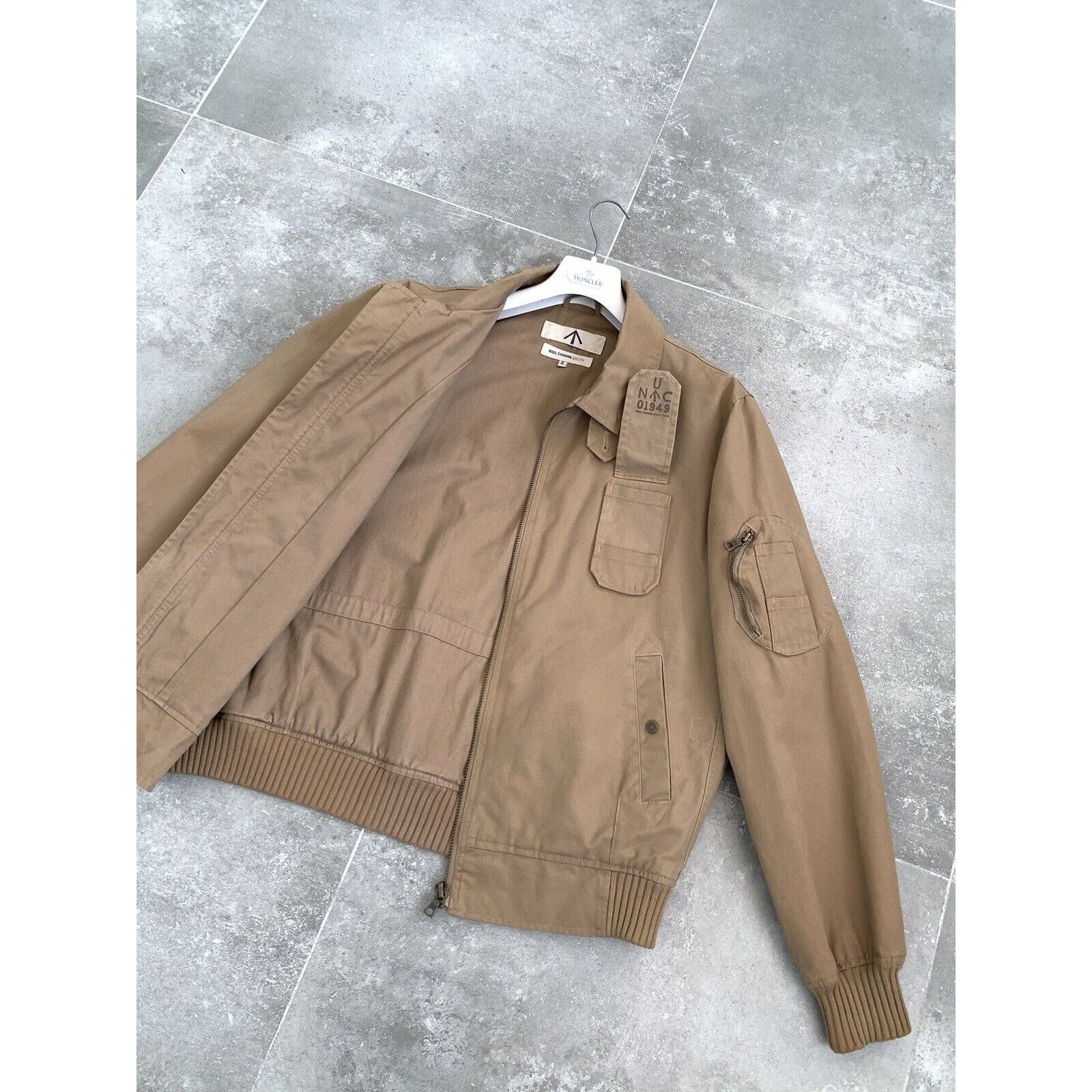Nigel Cabourn Men's NIGEL CABOURN Utility Bomber Coat Jacket Size XL EU 54 Size US XL / EU 56 / 4 - 9 Thumbnail