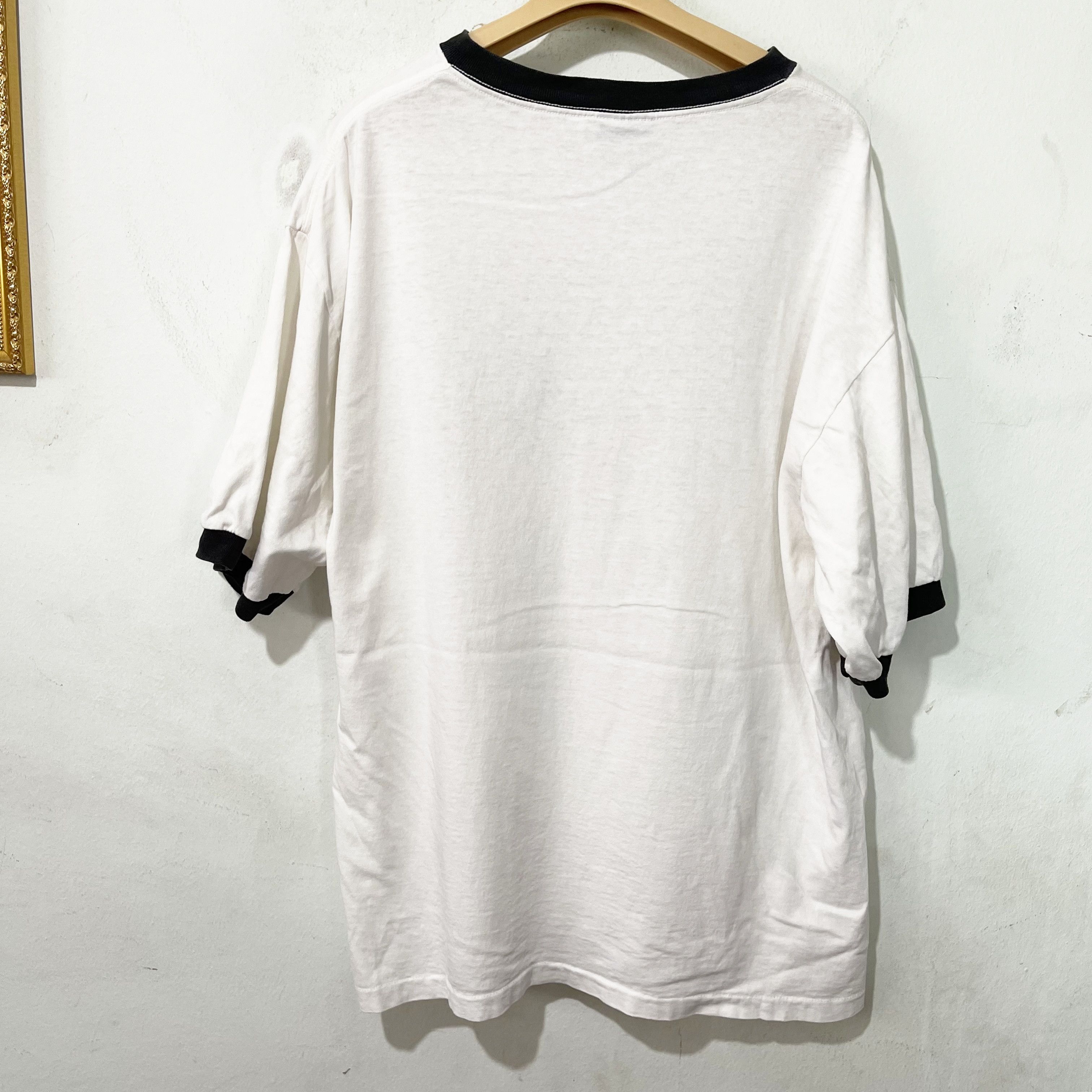 Vintage Vintage 90s IOWA Ringer Tee Size US L / EU 52-54 / 3 - 3 Thumbnail
