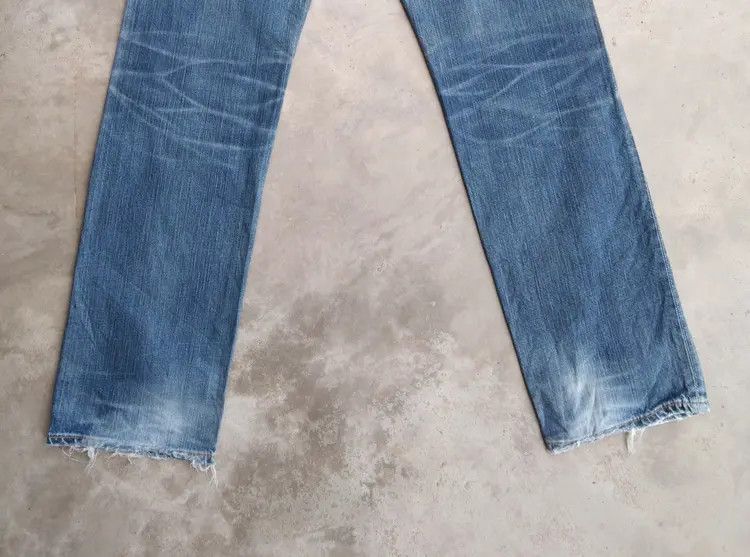 Japanese Brand Vintage Edwin Distressed Jeans 30x32 Size US 30 / EU 46 - 3 Thumbnail