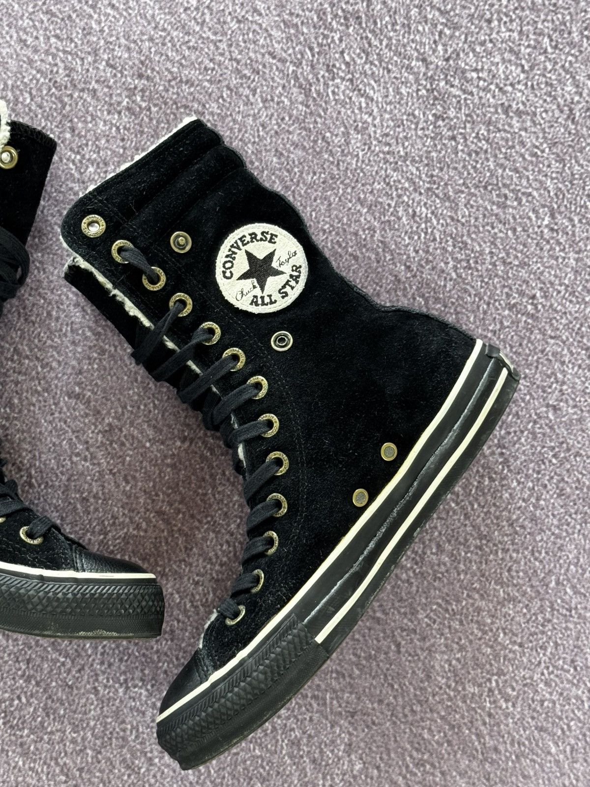 Hysteric Glamour Vintage Y2K Converse 00s Faux Fur Boots Size US 7 / IT 37 - 7 Thumbnail