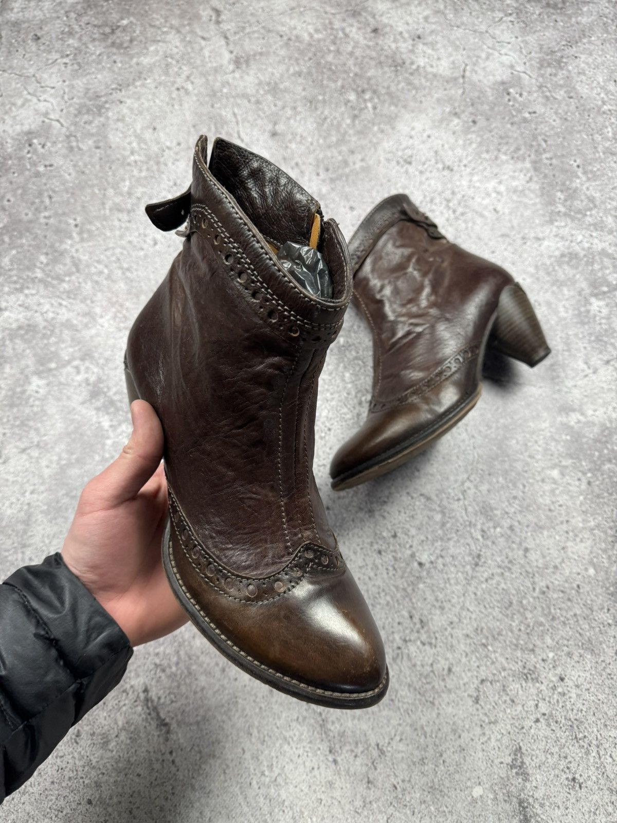A.S.98 A.S. 98 Airstep Leather Avant Garde Boots Rick Owens Style Size US 11 / IT 41 - 5 Thumbnail