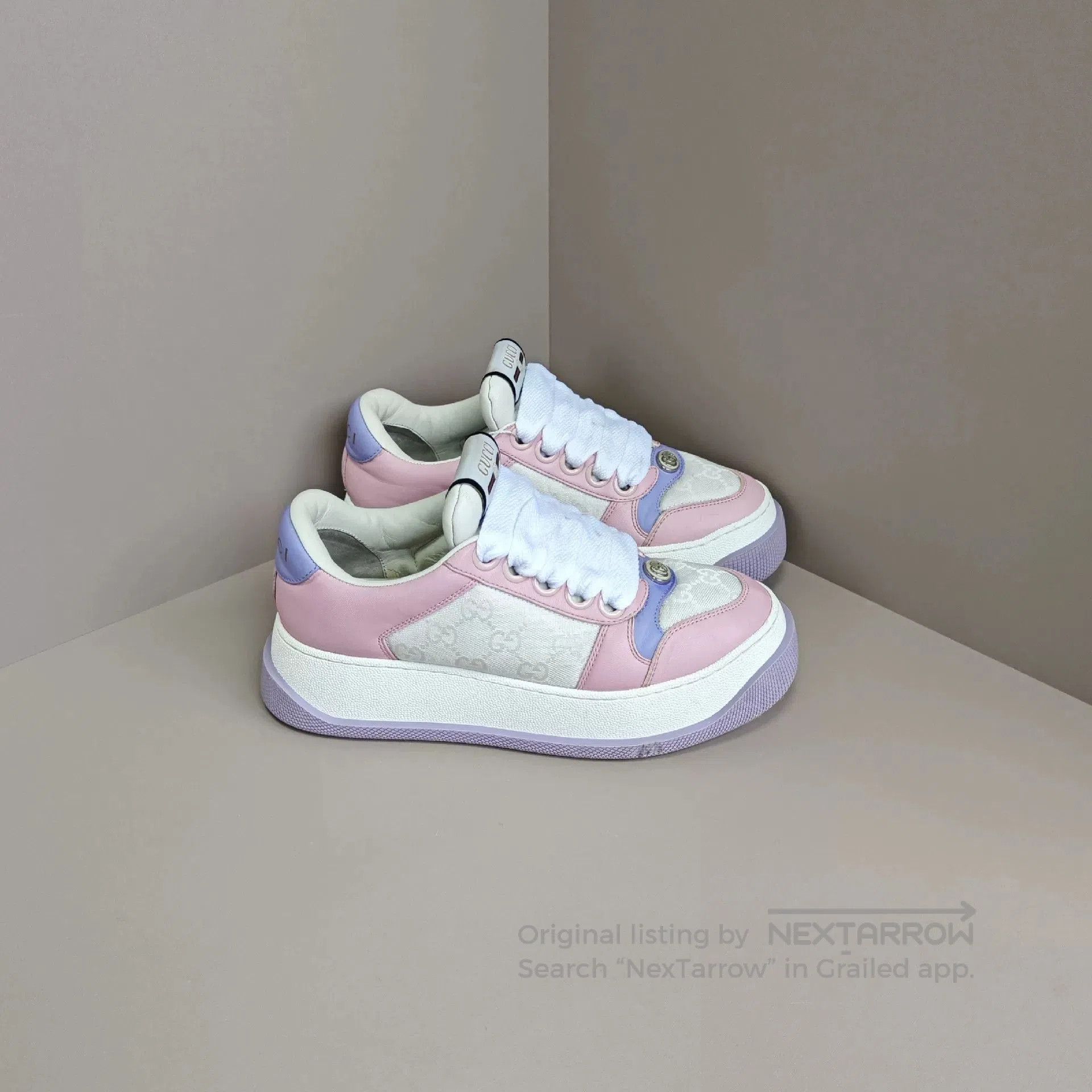 Gucci Gucci Women's Platform Dirty Sneakers. Size US 6 / IT 36 - 4 Thumbnail