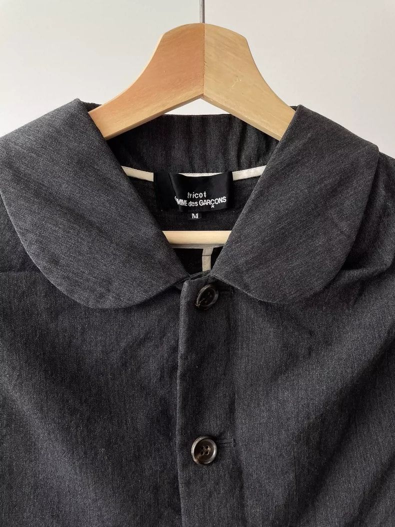 Comme des Garcons Comme Des Garcons Short coat with doll collar and raw edge Size M / US 6-8 / IT 42-44 - 3 Thumbnail