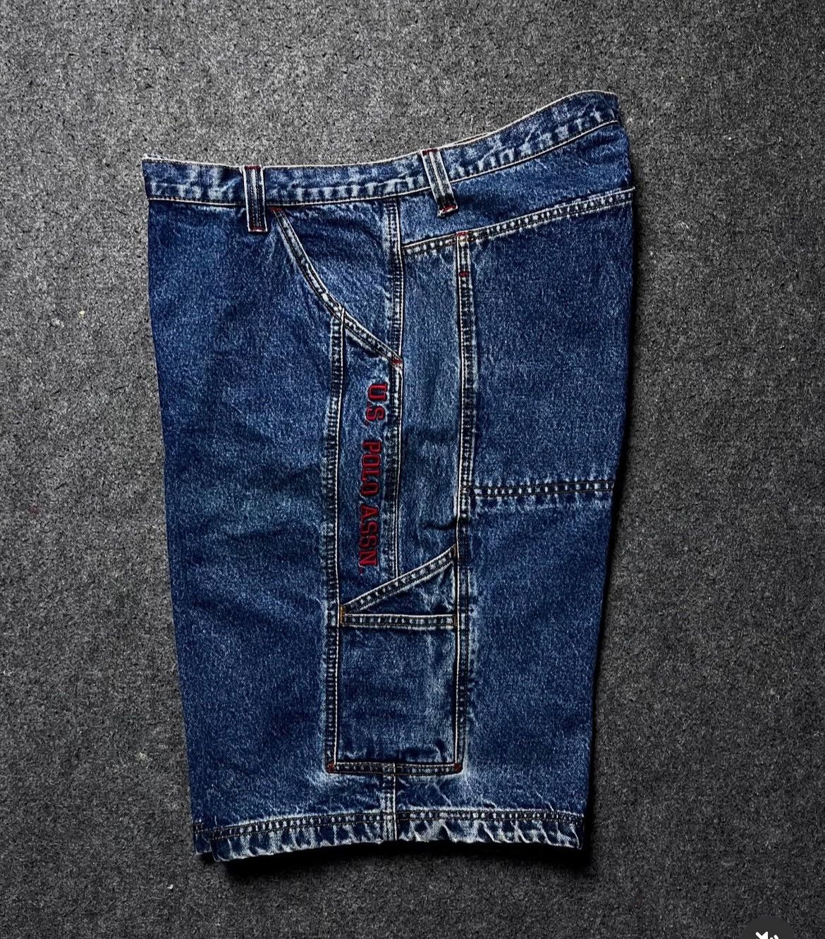 U.S. Polo Assn. × Vintage 90’S JORTS PANTS US POLO ASSN CARPENTER Y2K Size US 40 / EU 56 - 3 Thumbnail