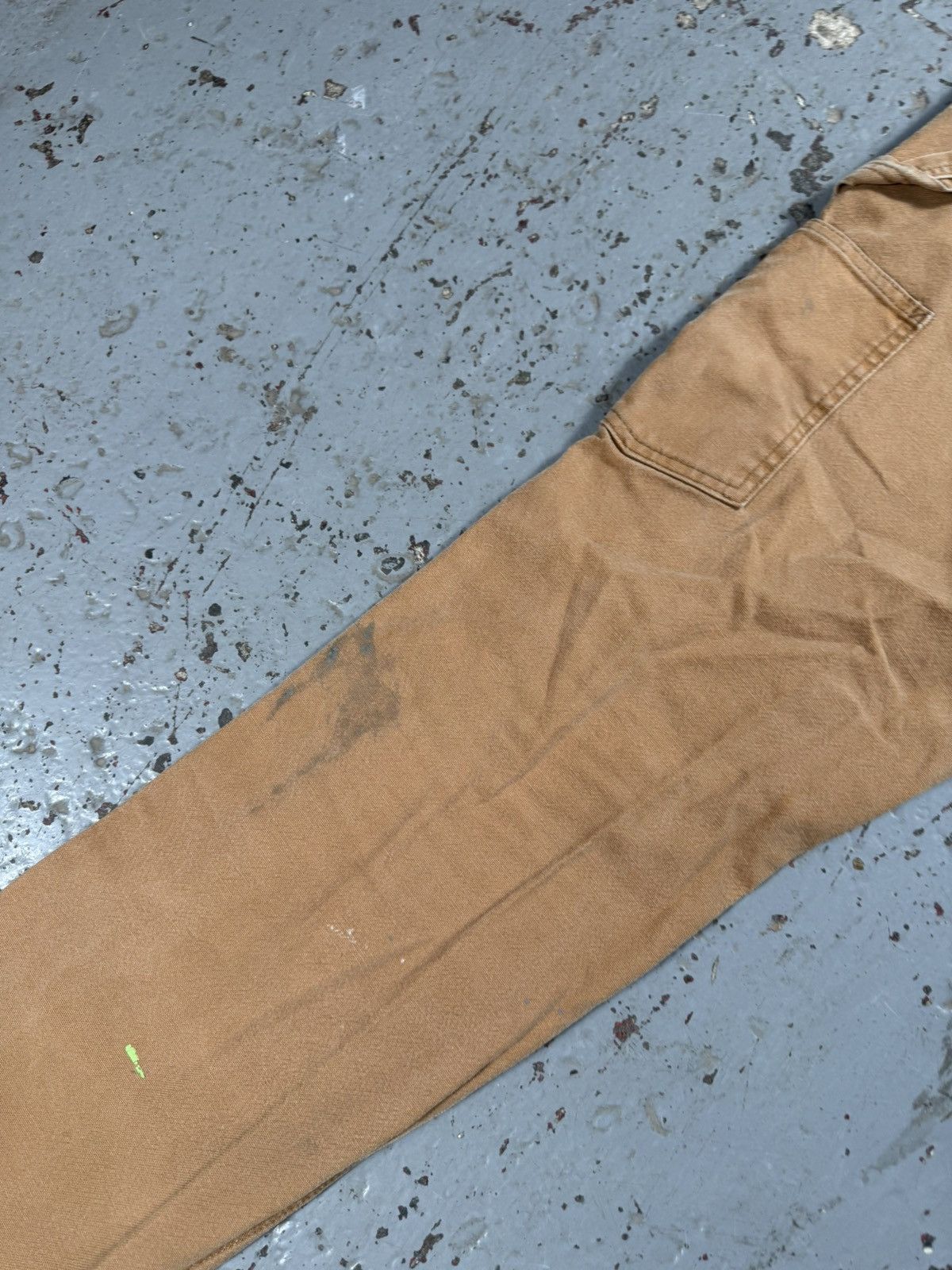 Carhartt Vintage Classic Beige Carhartt Distressed Double Knees Size US 32 / EU 48 - 5 Thumbnail