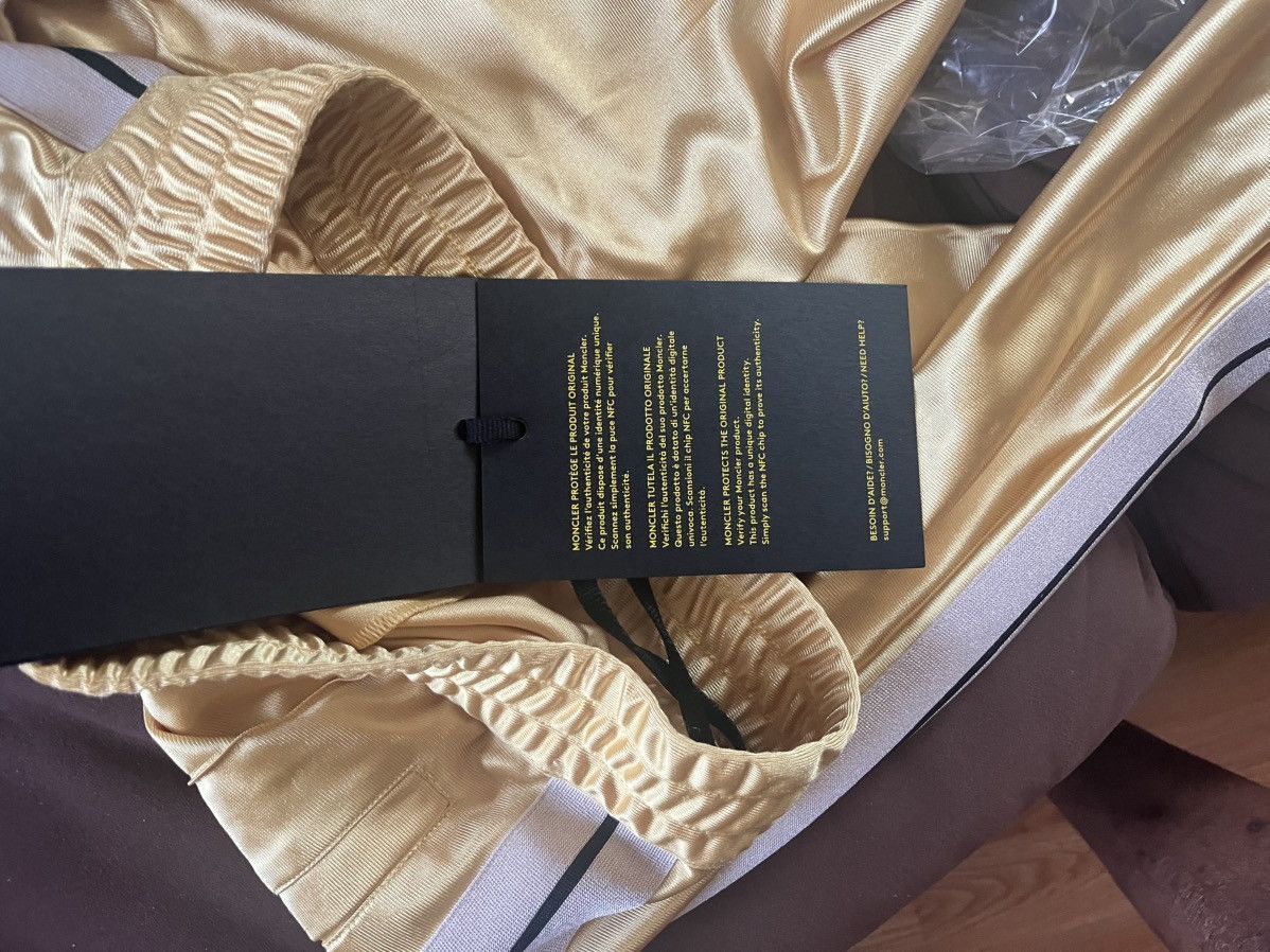Moncler × Palm Angels Moncler x Palm Angels | Women | Track Pants | Gold - Gold / Size 26" / US 2 / IT 38 - 7 Thumbnail