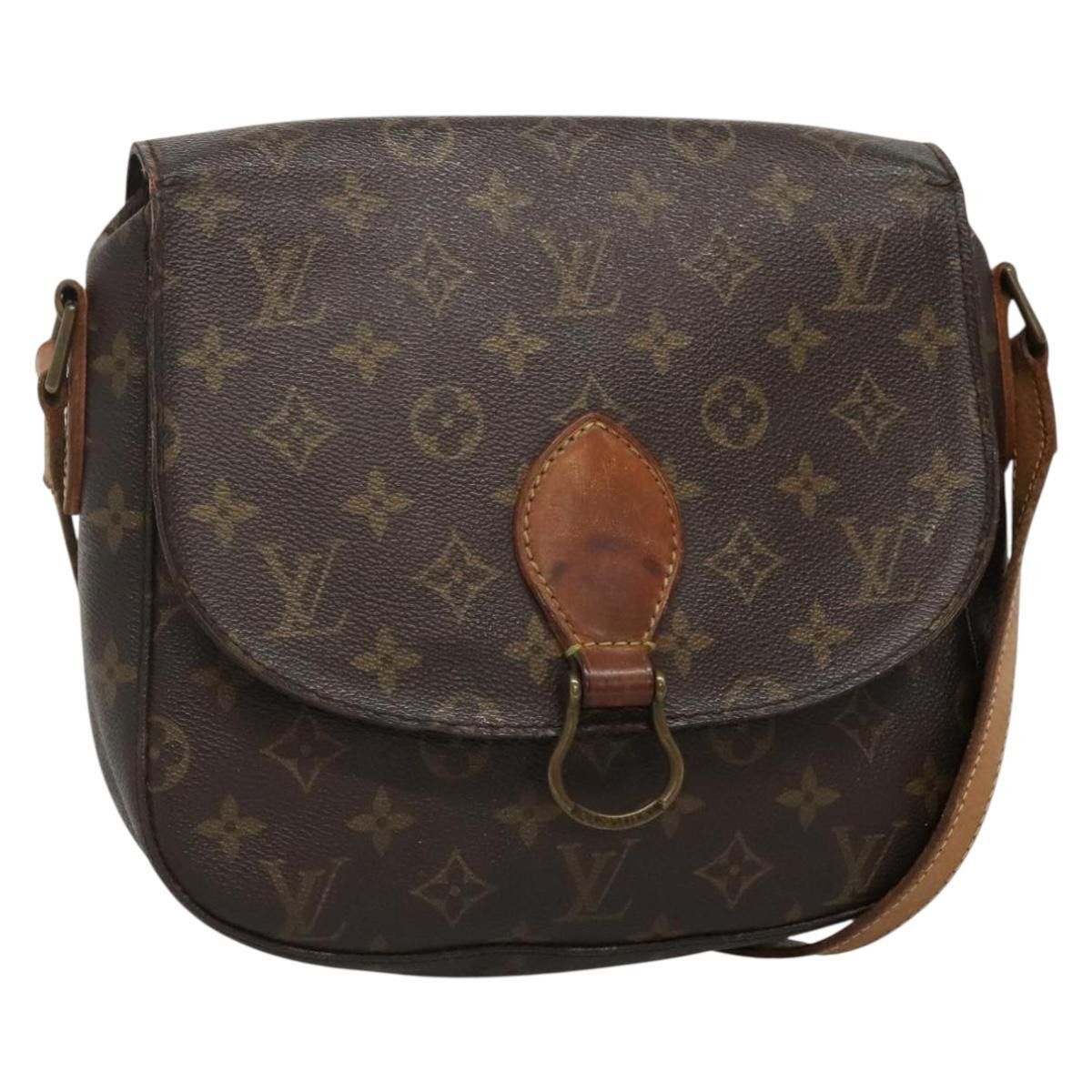 Louis Vuitton LOUIS VUITTON Monogram Saint Cloud GM Shoulder Bag M51242 Size ONE SIZE - 1 Thumbnail