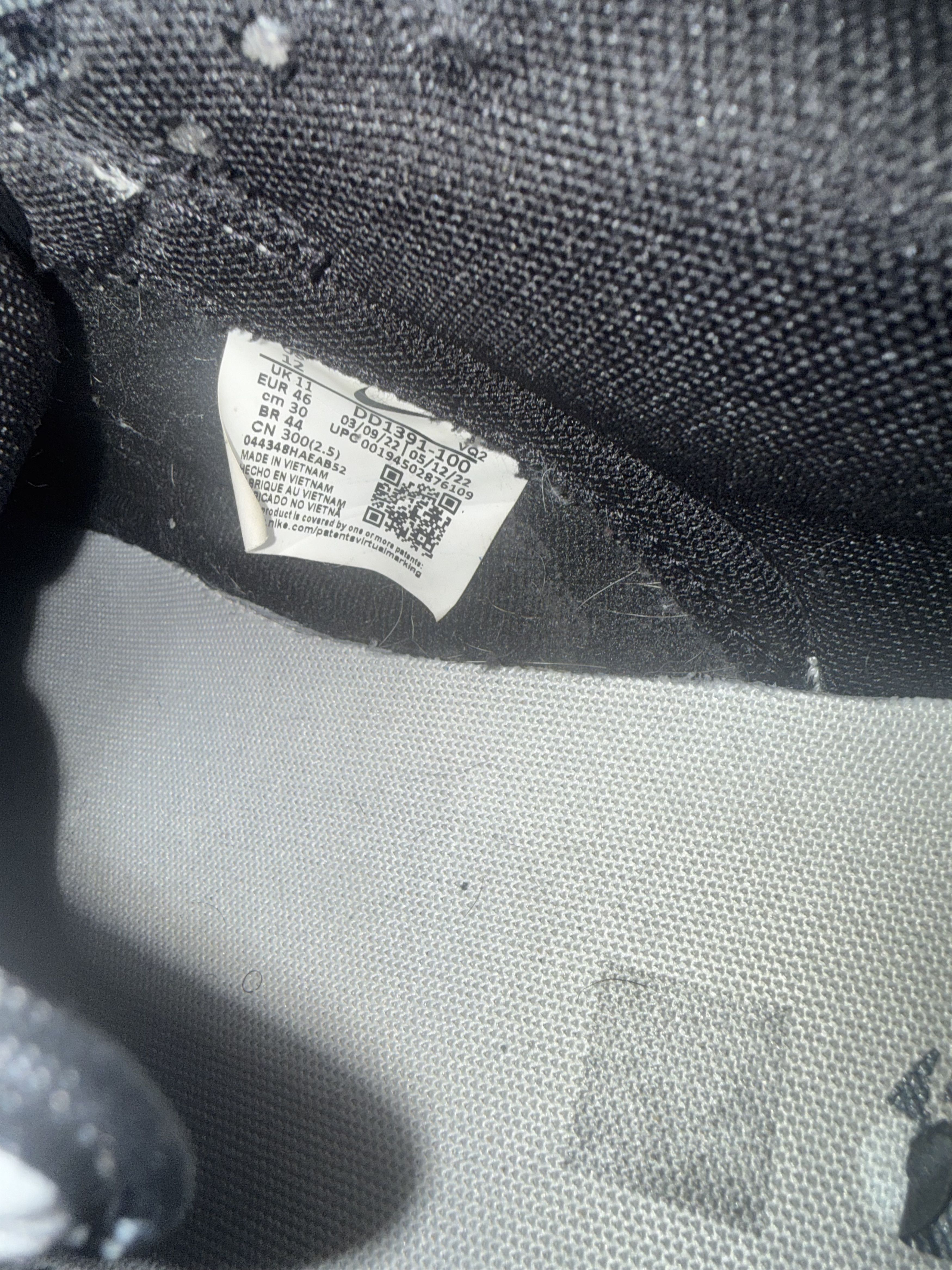 Nike Nike Dunks Pandas Size US 12 / EU 45 - 5 Thumbnail
