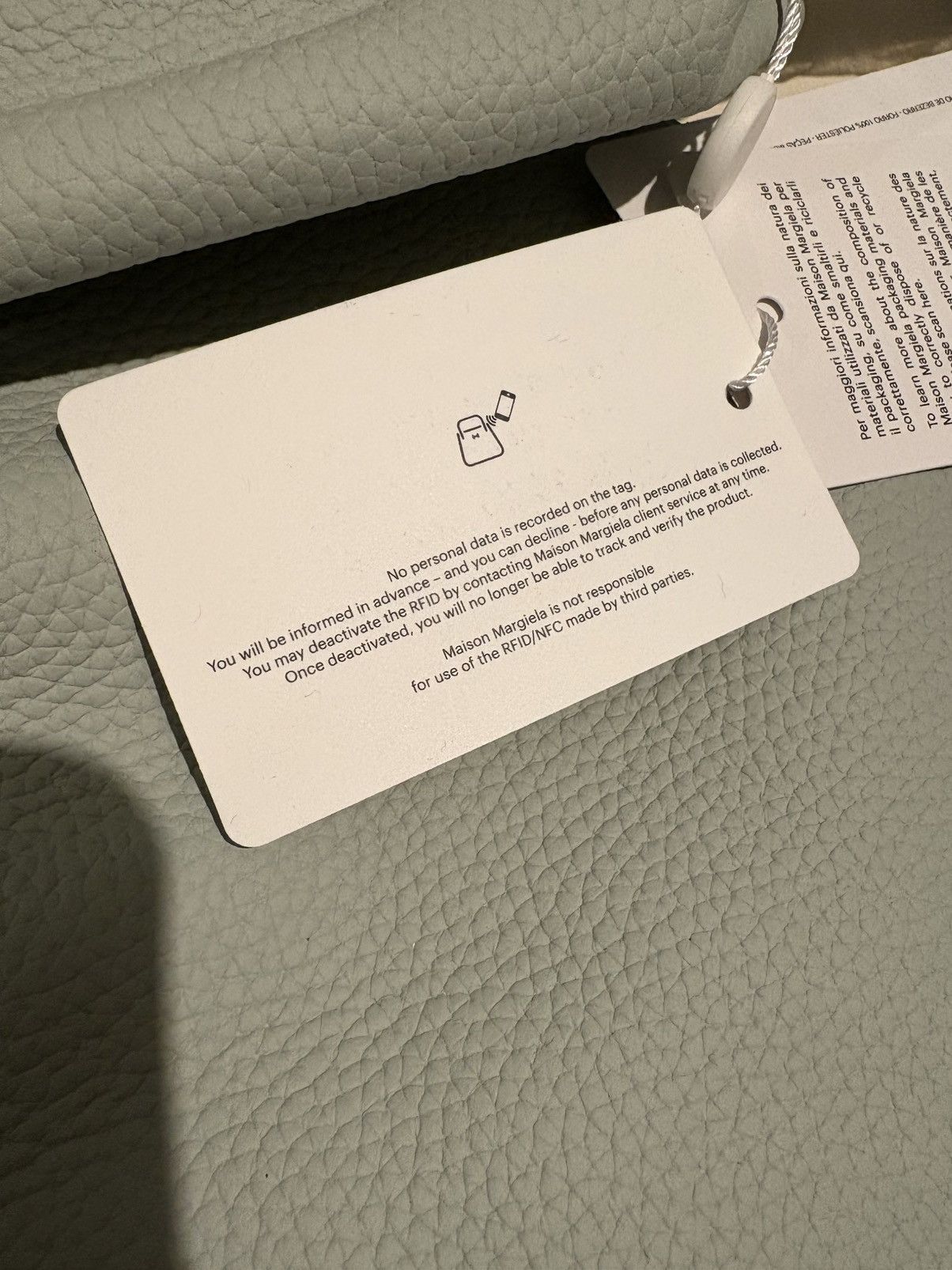 MM6 Maison Margiela / MM6 Japanese Bag Mint Green Size ONE SIZE - 6 Thumbnail